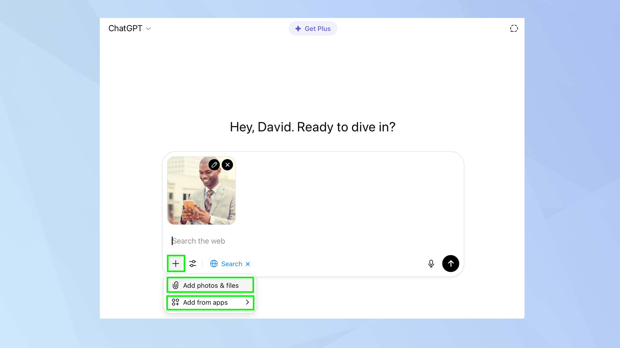 Comment utiliser Chatgpt pour rechercher le Web à l'aide d'images