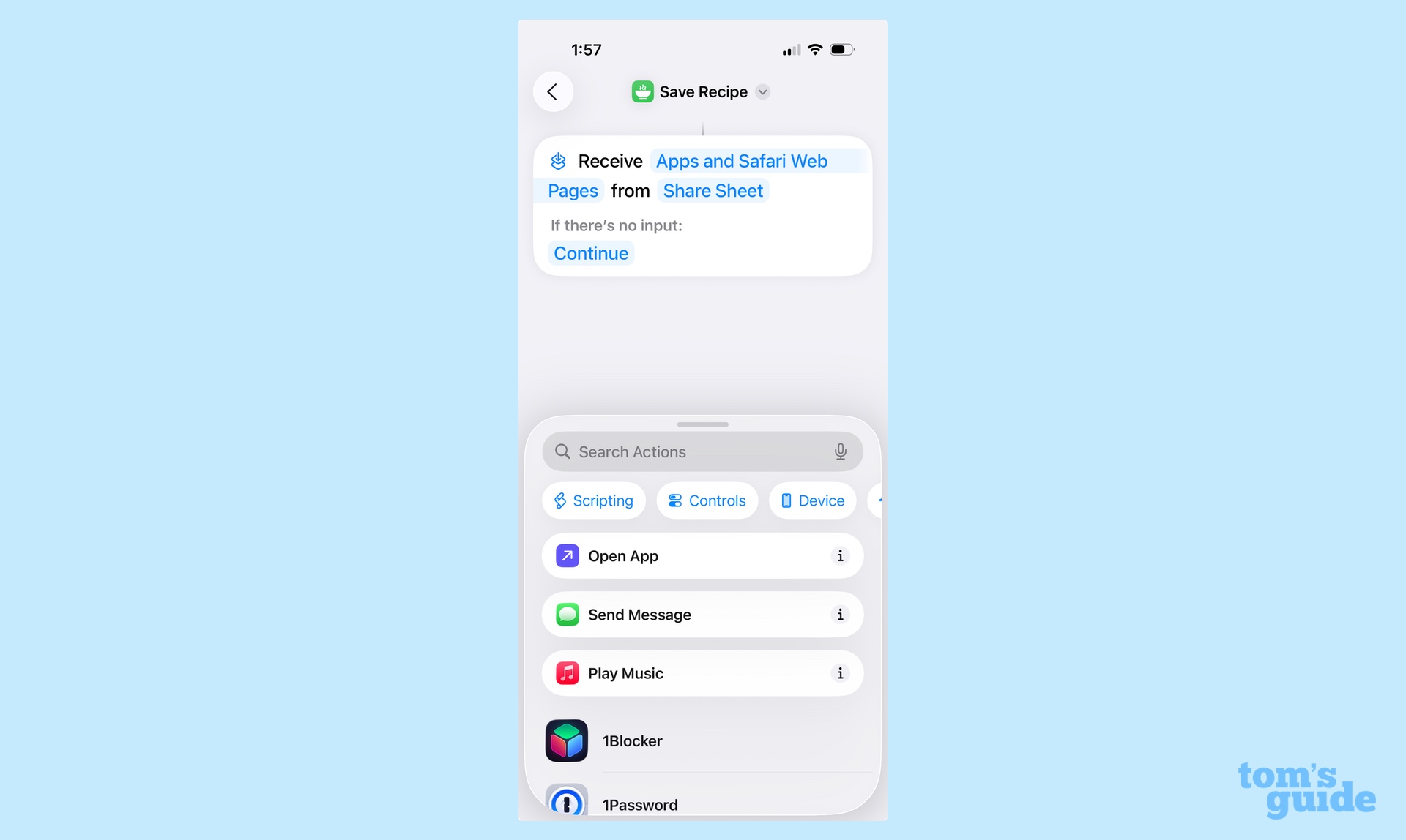 Création d'un shorcut dans iOS 26 qui puise dans des modèles d'utilisation avec Apple Intelligence