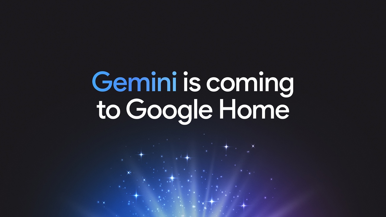 Gemini arrive sur Google Home Annonce Graphic