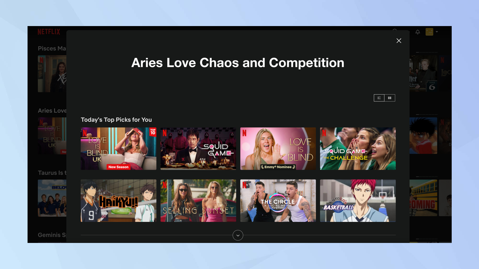 Centre d'astrologie Netflix