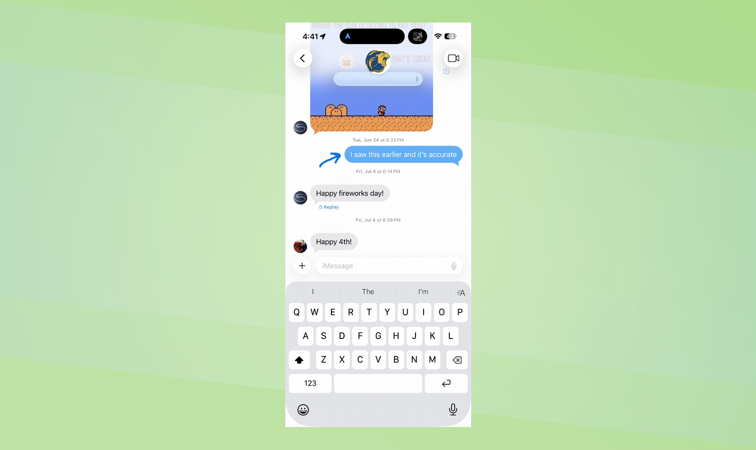 Captures d'écran d'iOS 26 Comment créer des sondages dans les messages.