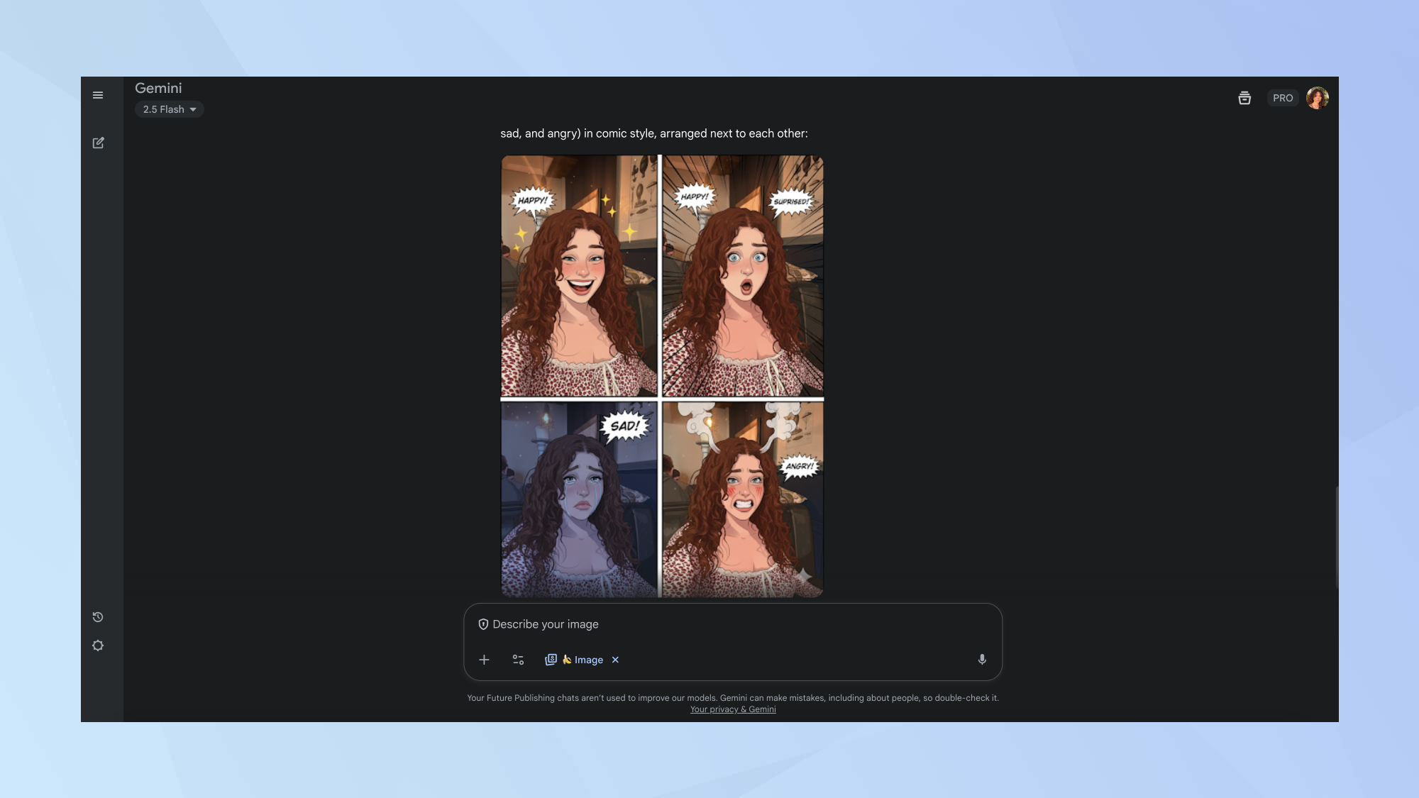 Comité dessinée Gemini Nano Banana