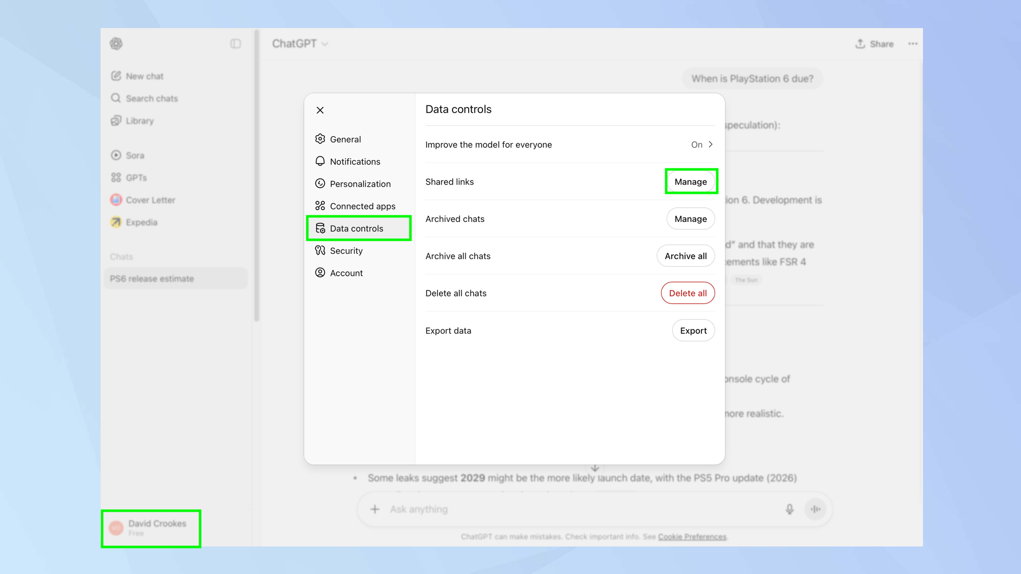 Comment partager et gérer vos chats Chatgpt pour assurer la confidentialité
