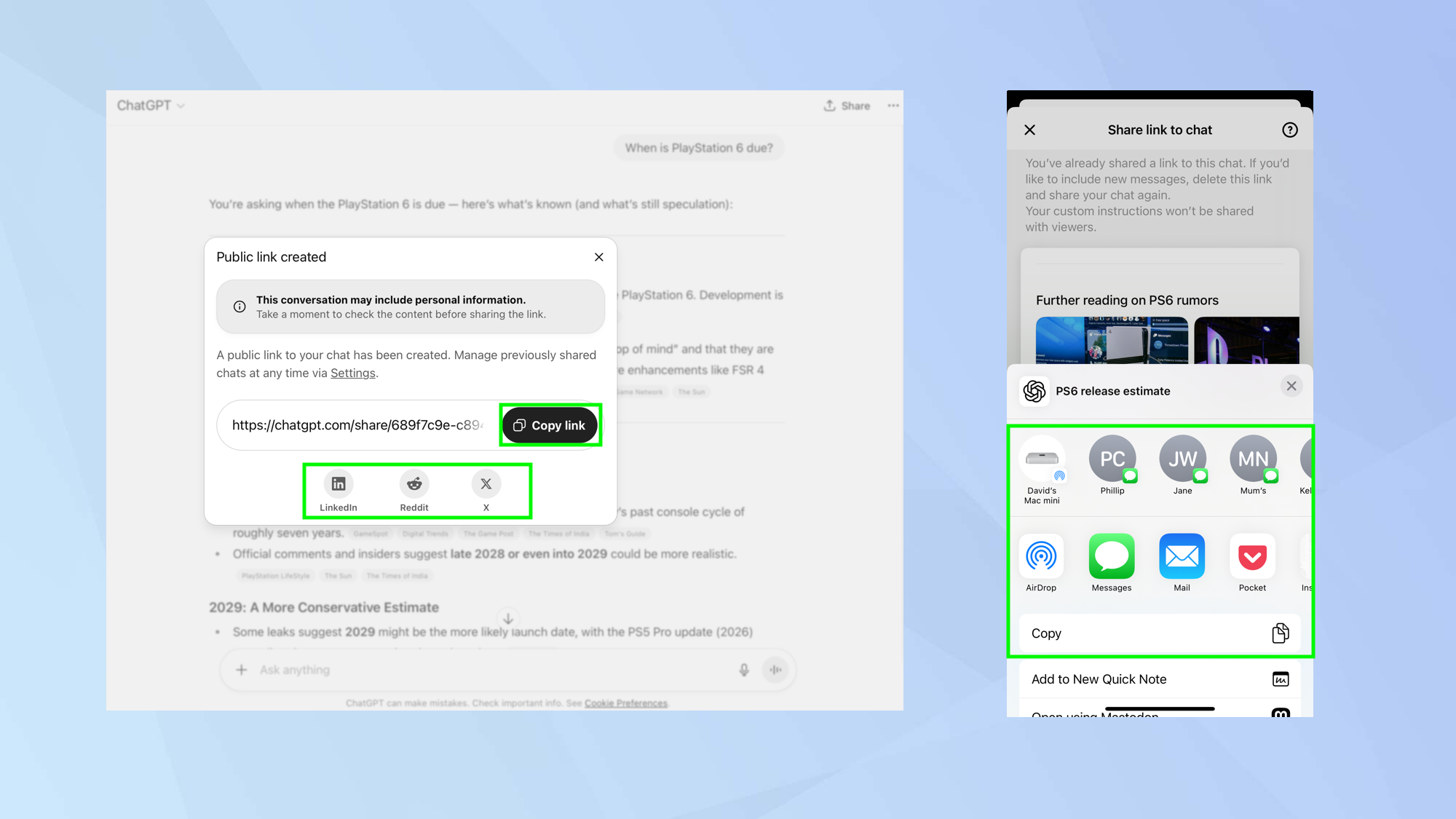 Comment partager et gérer vos chats Chatgpt pour assurer la confidentialité