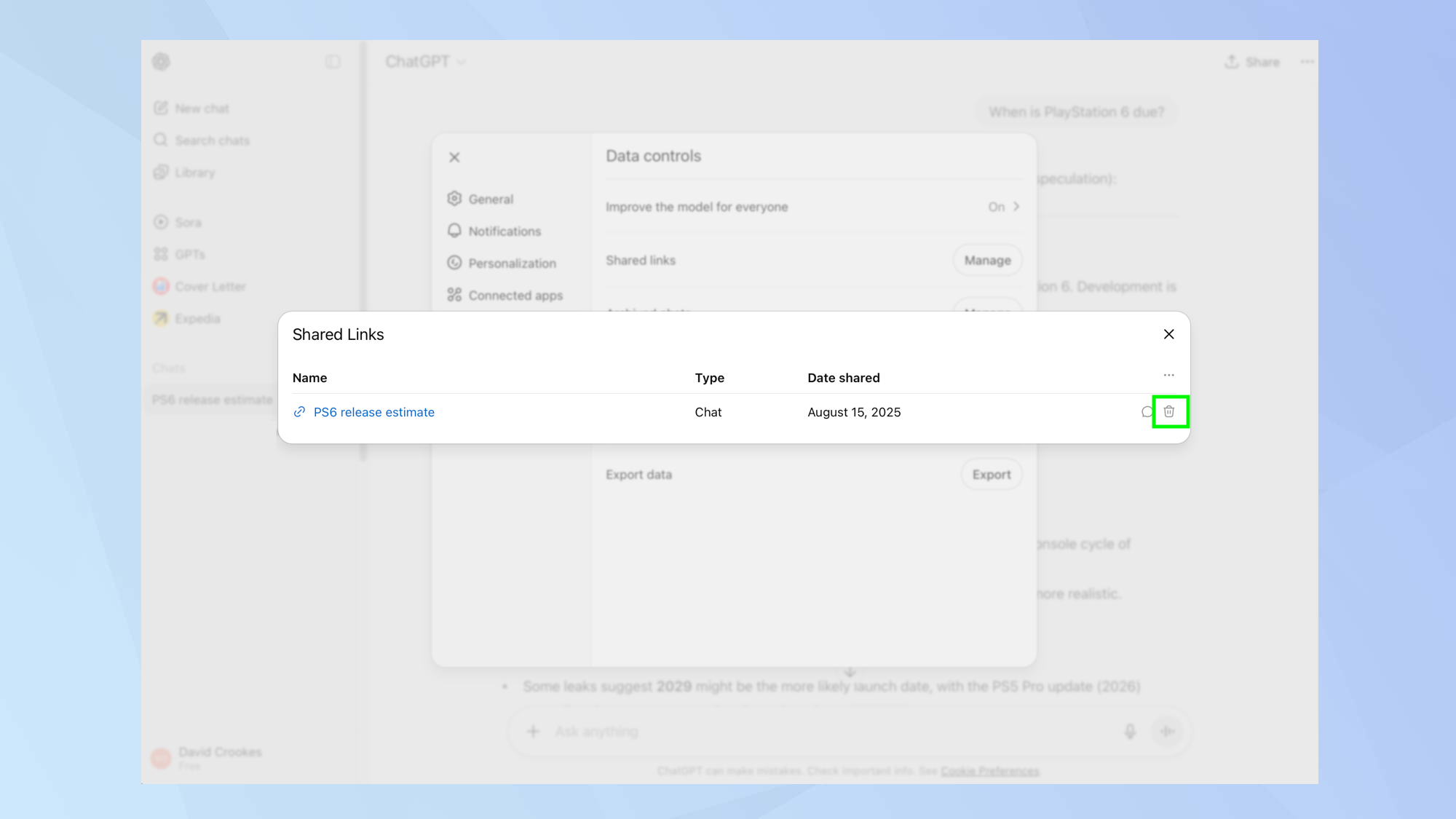 Comment partager et gérer vos chats Chatgpt pour assurer la confidentialité