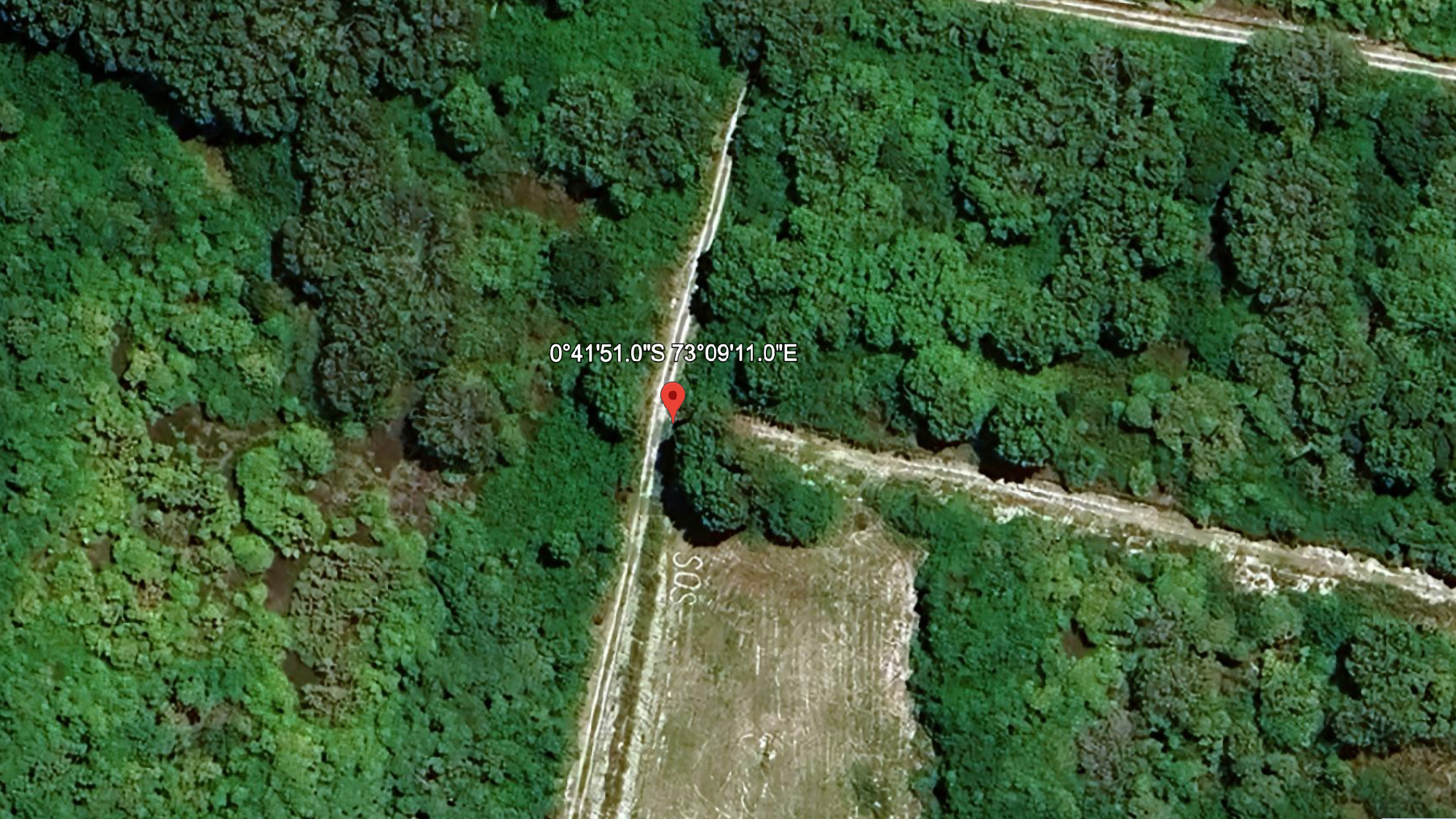 Google Earth Sos Message de Pâques