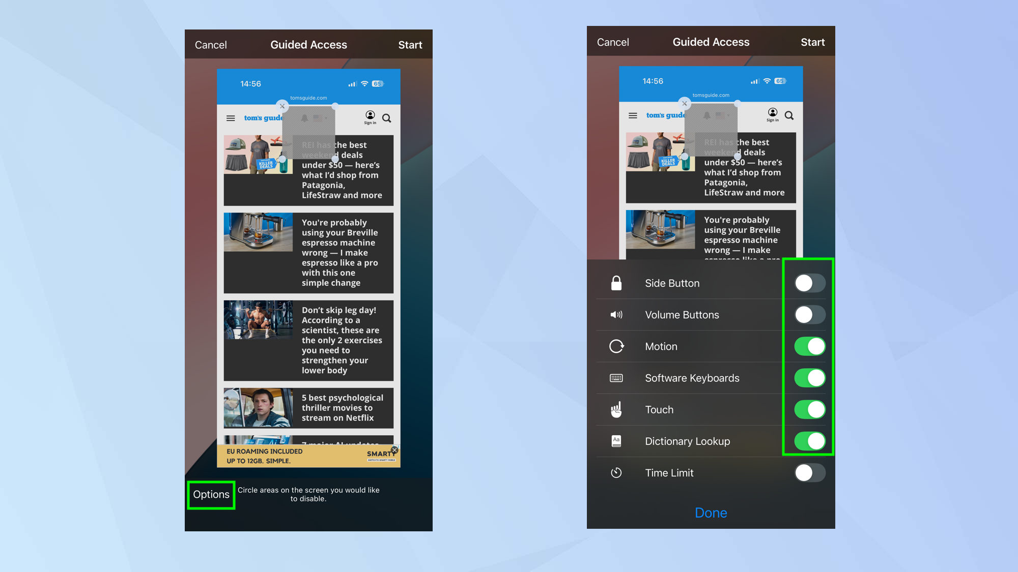 Comment empêcher les gens de fouiller votre iPhone en utilisant un accès guidé