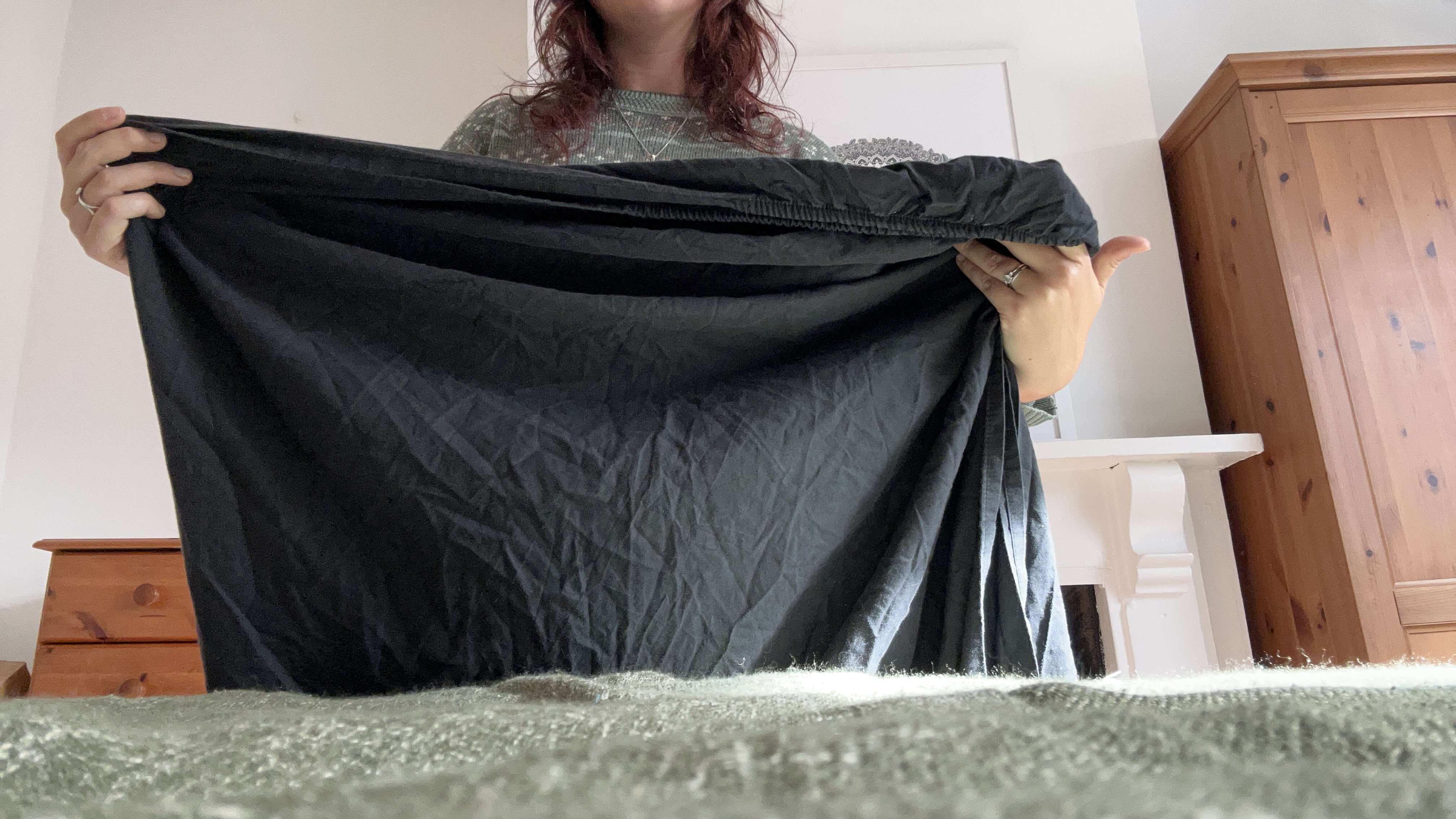 Le Sleep de Tom's Guide présente l'éditeur de pliage des coins d'une feuille ajustée