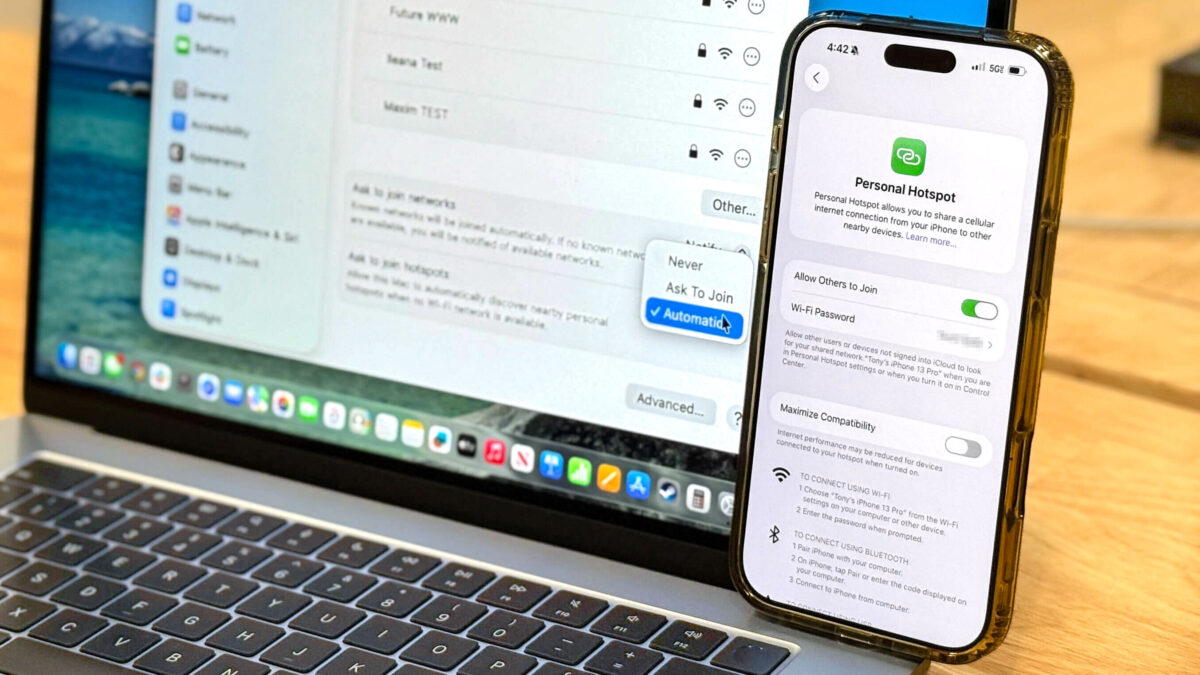 MacOS Tahoe 26 vous permet enfin de rejoindre automatiquement le hotspot de votre iPhone – voici comment faire image-31708