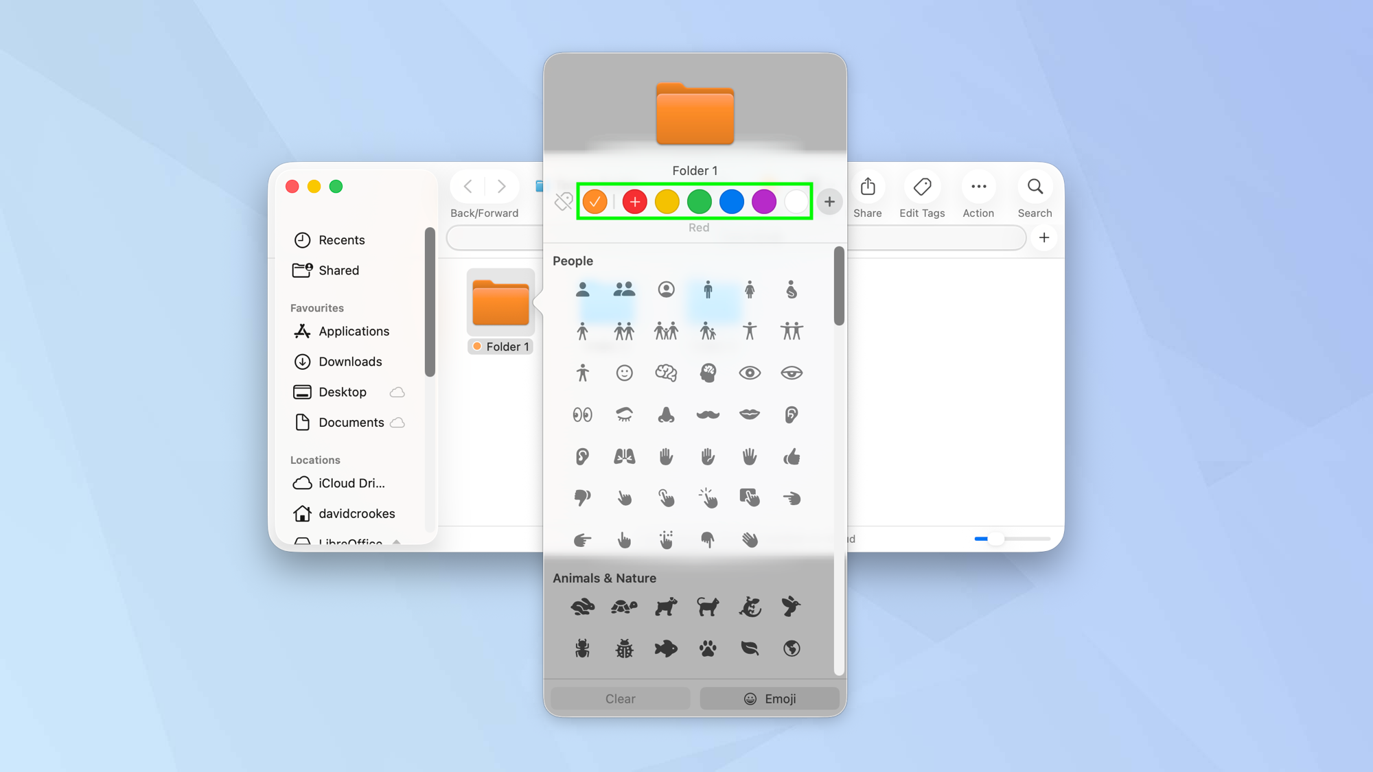 Comment choisir votre look pour les dossiers dans macOS Tahoe 26