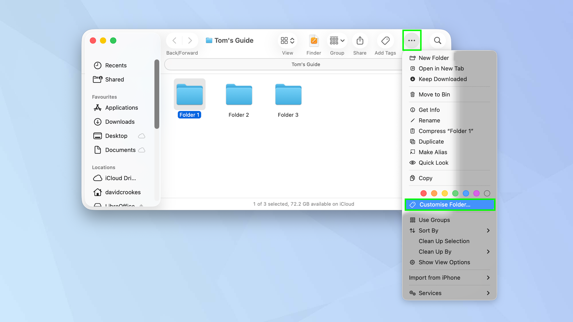 Comment choisir votre look pour les dossiers dans macOS Tahoe 26