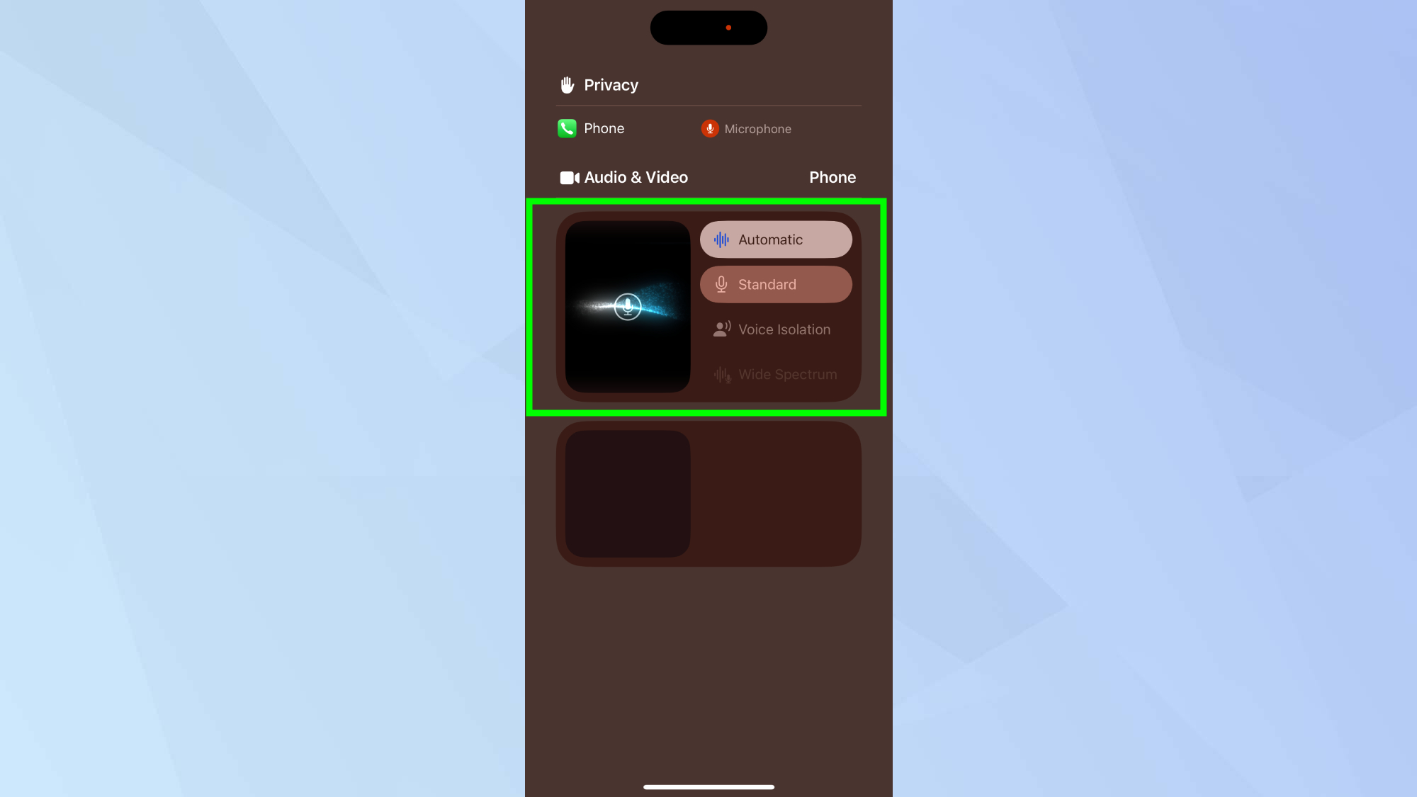 Modes de contrôle vocal iPhone