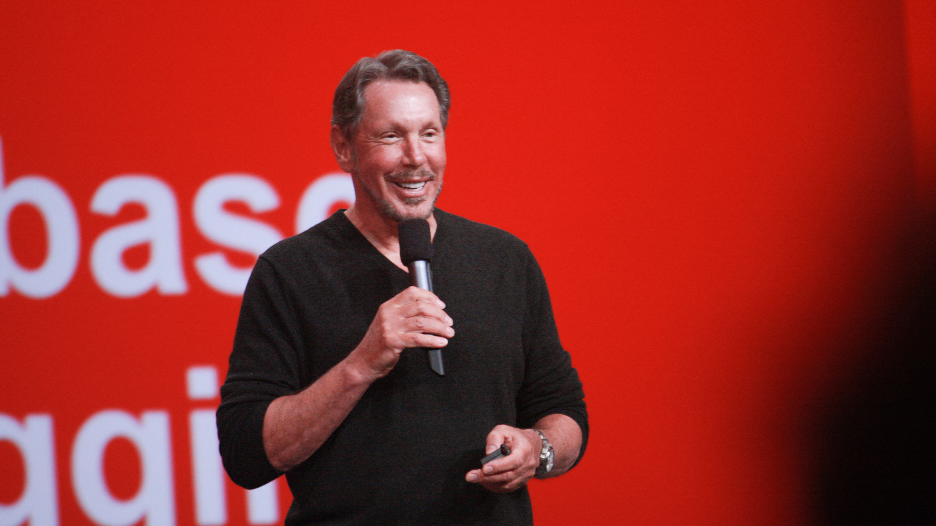 Larry Ellison fait son discours