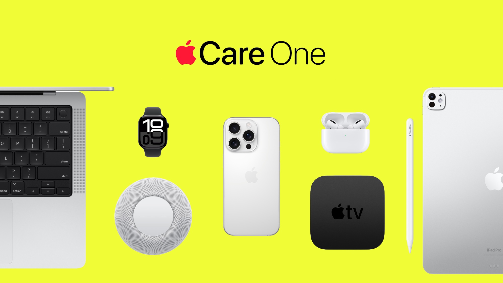 AppleCare One avec plusieurs appareils Apple