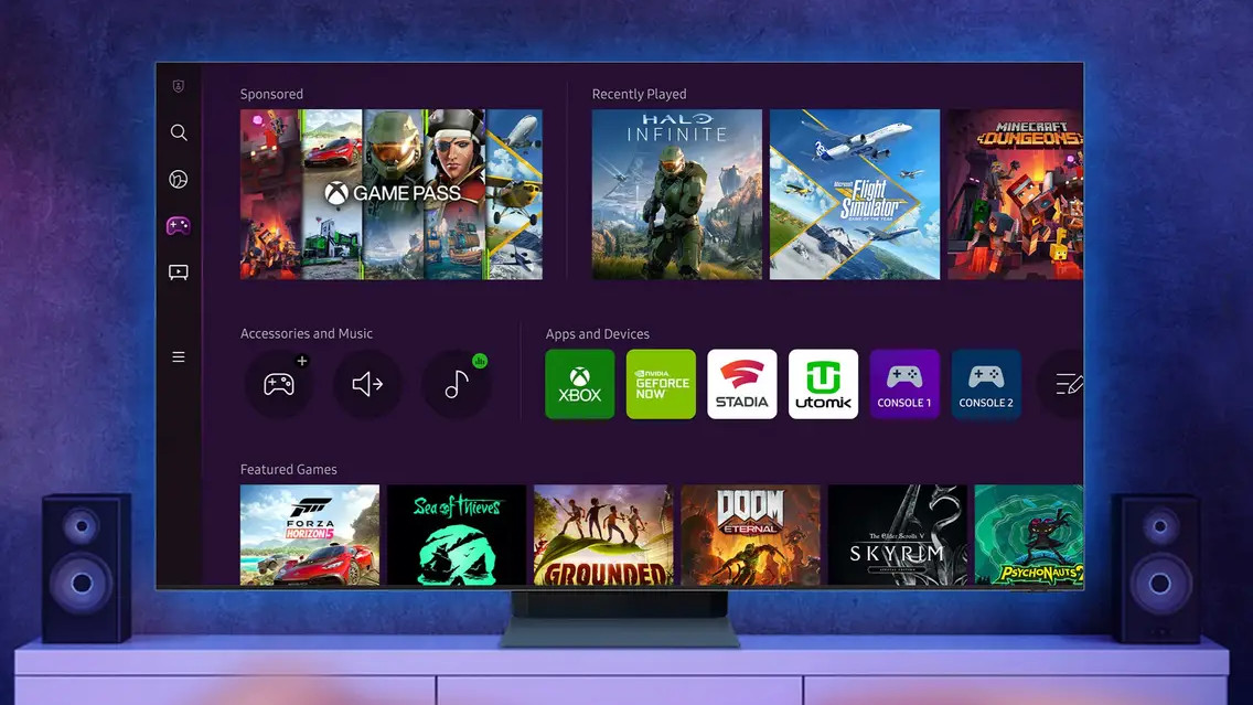 Xbox Game Pass sur une smart TV Samsung