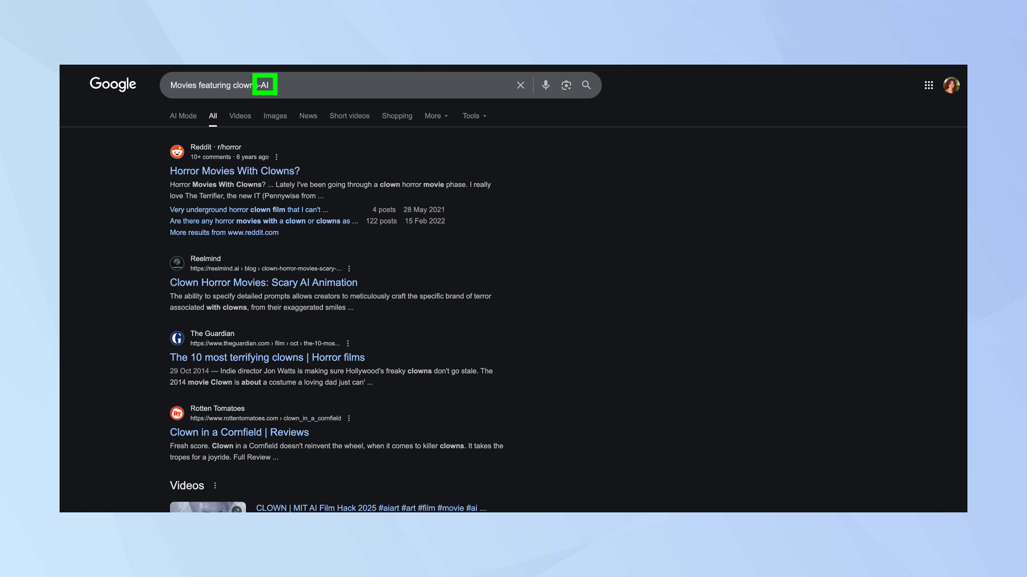 Solution de contournement de la présentation de l'IA de Google