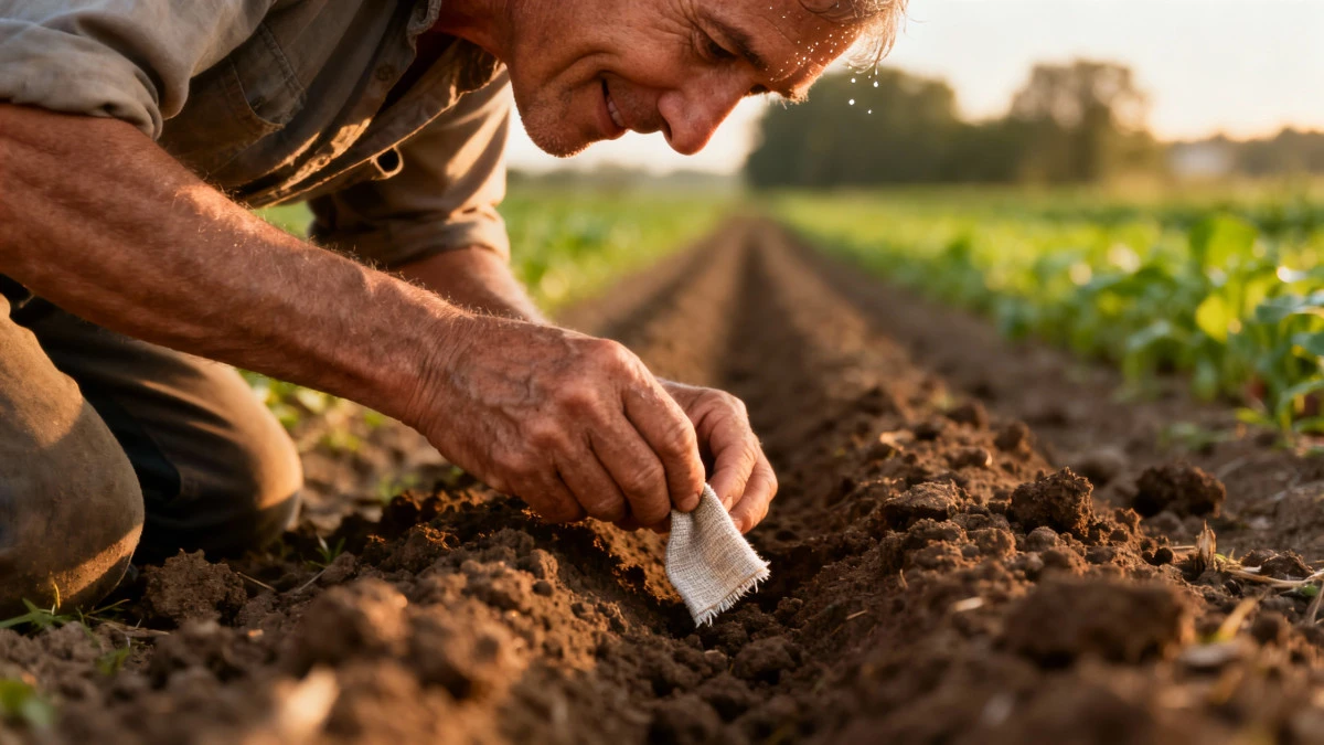 Enterrer des slips dans les champs : l’expérience qui dévoile la santé des sols étonne et séduit les agriculteurs image-32272