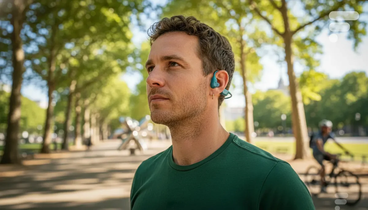 Un mois avec un casque à conduction osseuse : pourquoi je reste dubitatif malgré le confort image-32145