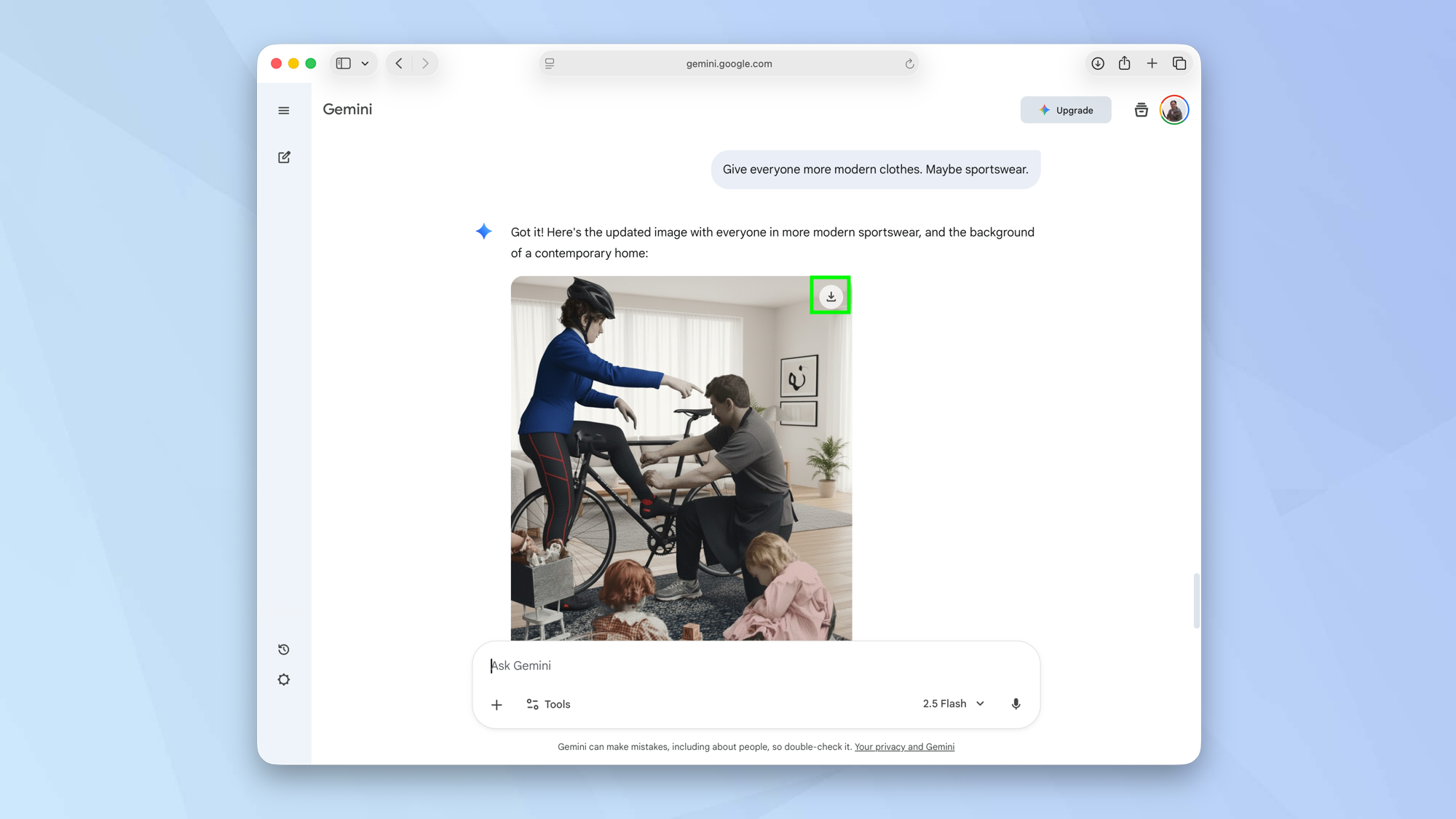 Comment utiliser Gemini pour améliorer d'anciennes photos de famille