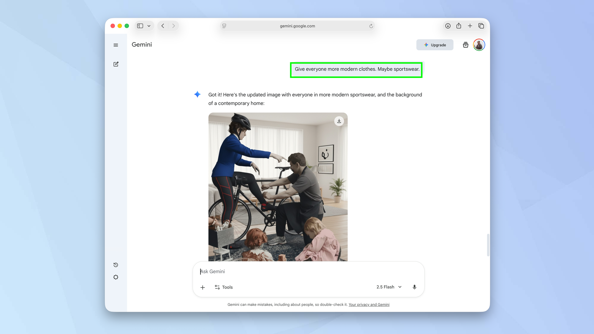 Comment utiliser Gemini pour améliorer d'anciennes photos de famille