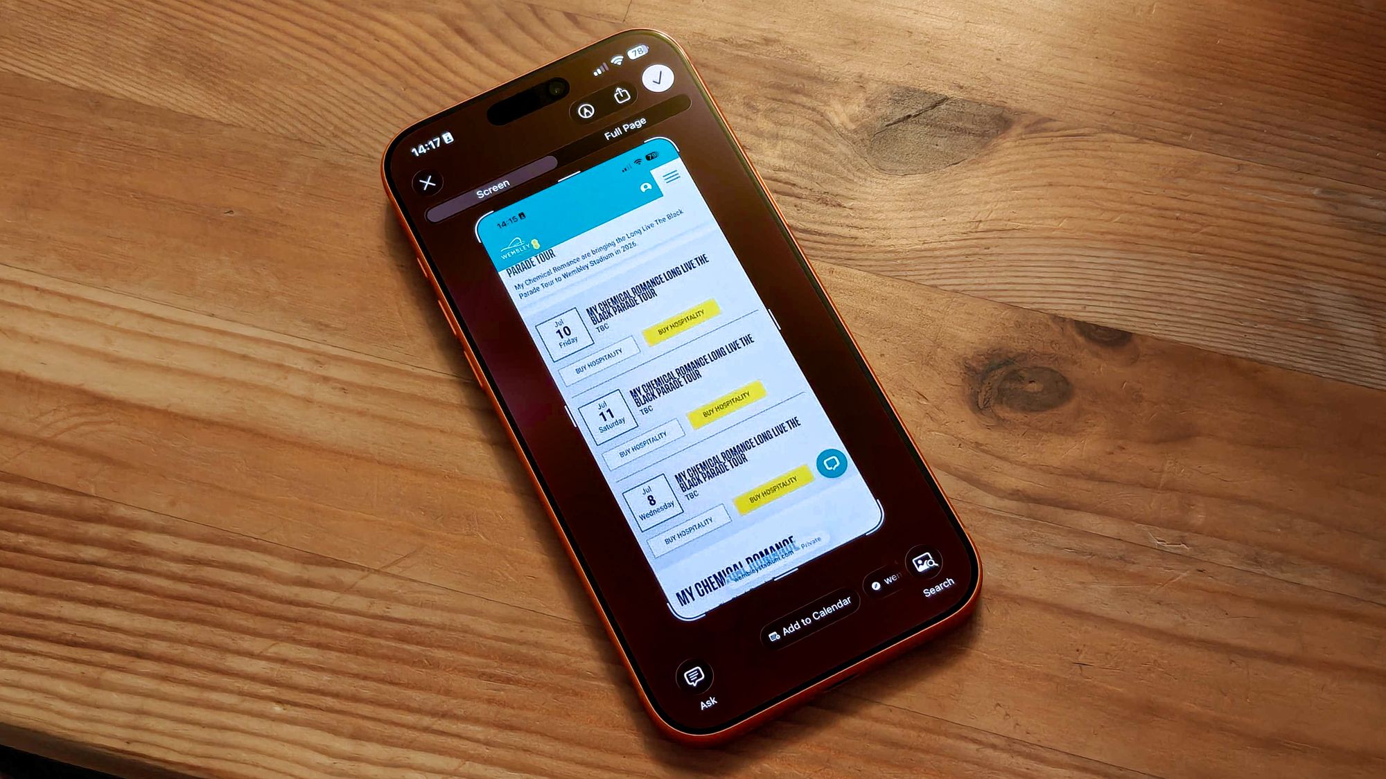 Apple Intelligence peut créer des événements de calendrier avec une seule image de référence : voici comment procéder image-33139