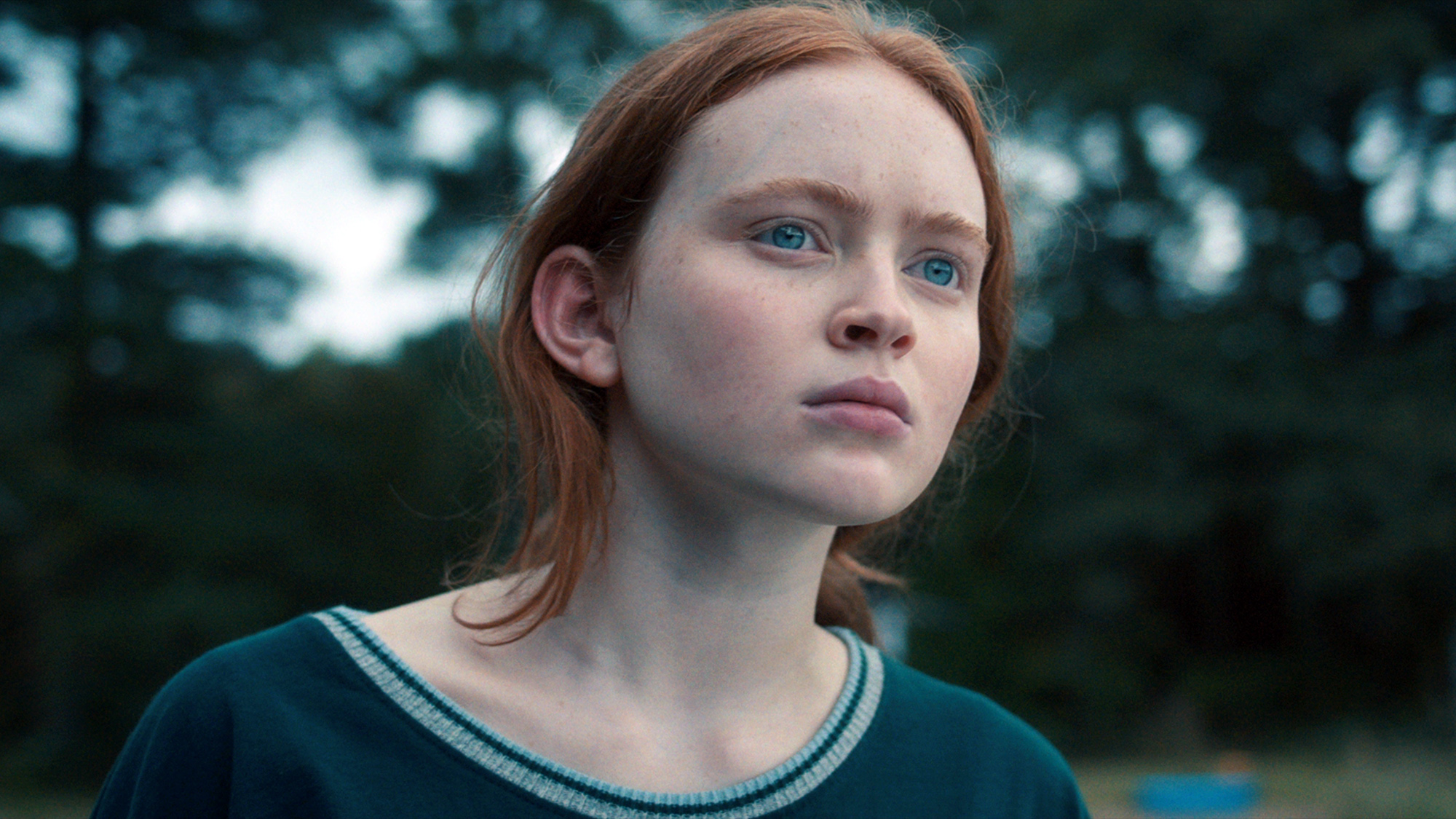Sadie Sink dans le rôle de Max Mayfield dans STRANGER THINGS 4
