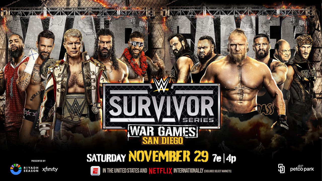 Comment regarder la WWE Survivor Series : WarGames 2025 : diffusion en direct de la lutte en ligne aujourd'hui ; heure de début, carte, scénarios et prédictions image-33501