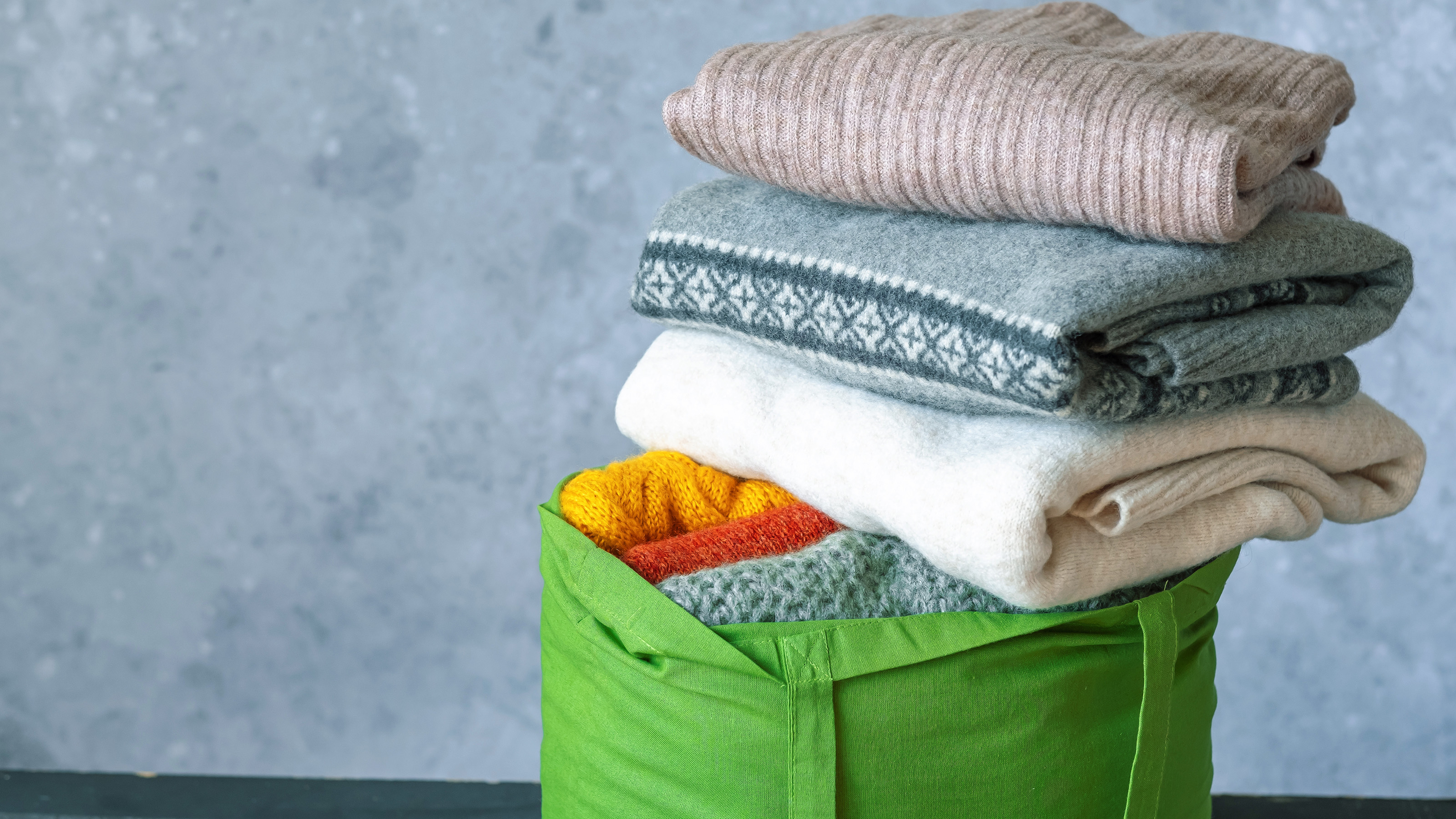 sac de vêtements à donner