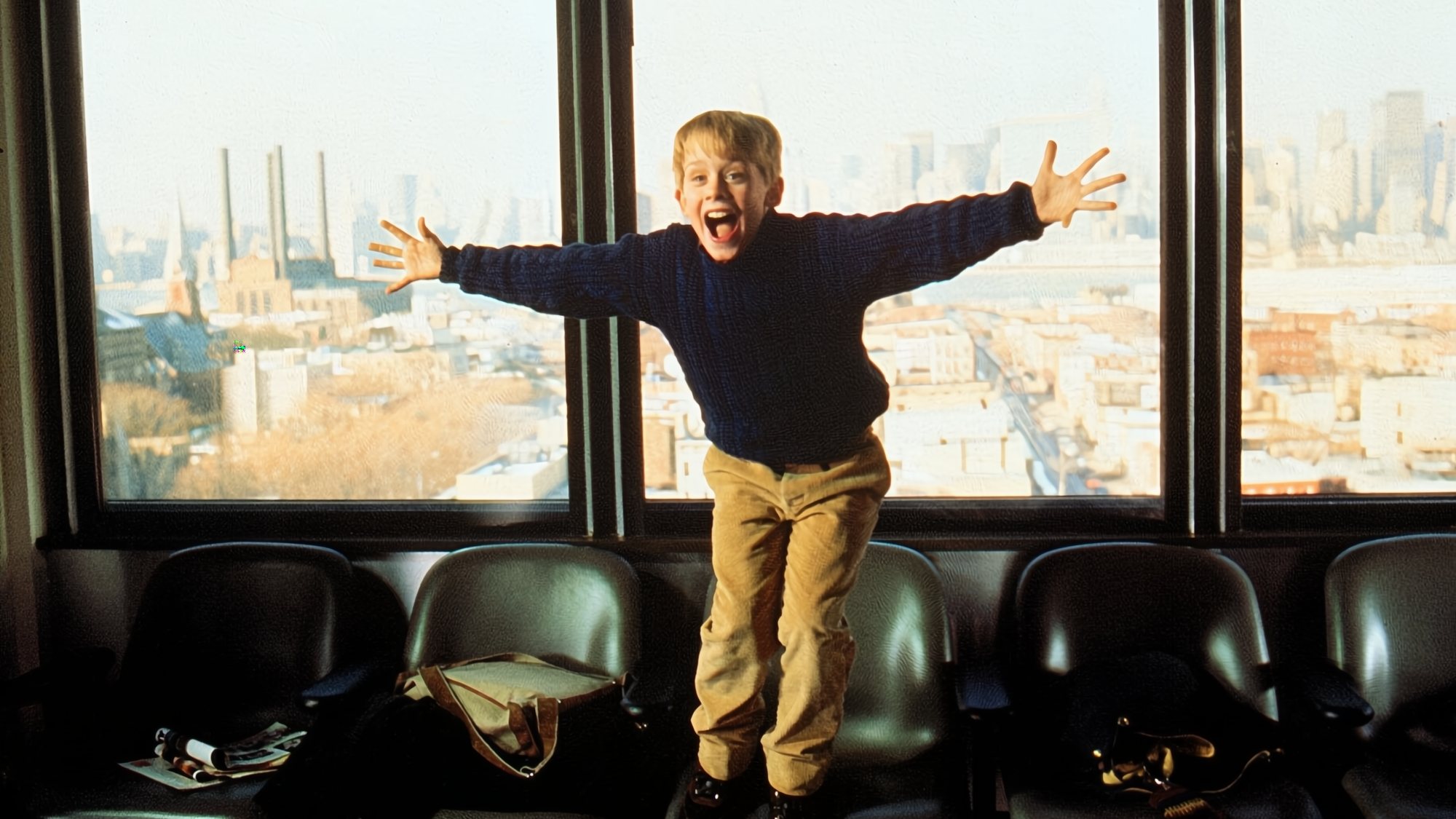 Macaulay Culkin dans Home Alone 2 : Perdu à New York