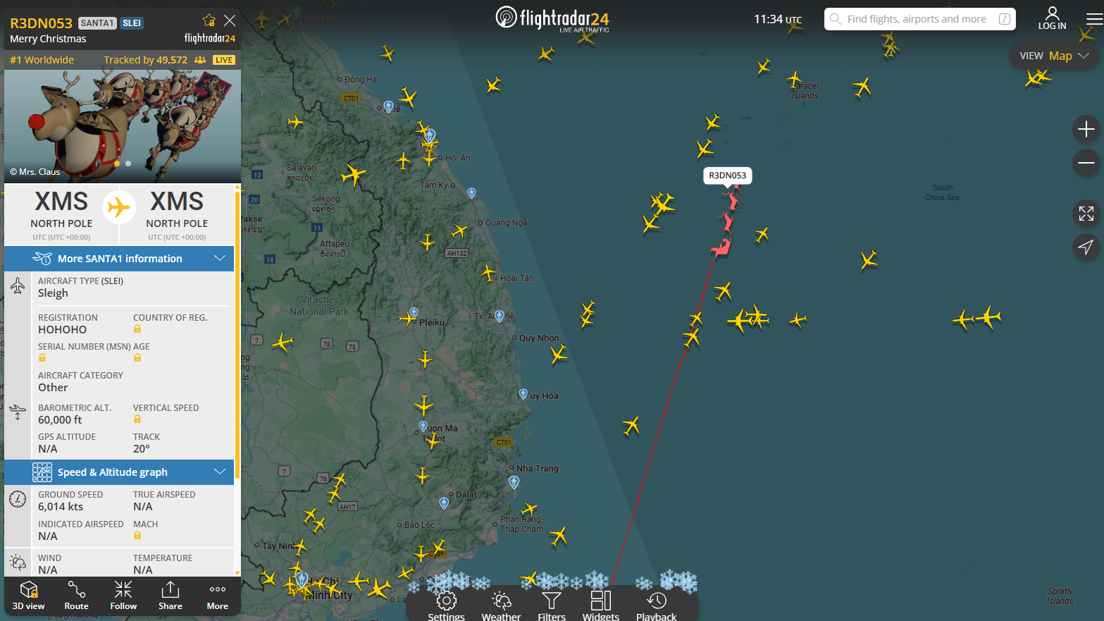 Traqueur du Père Noël