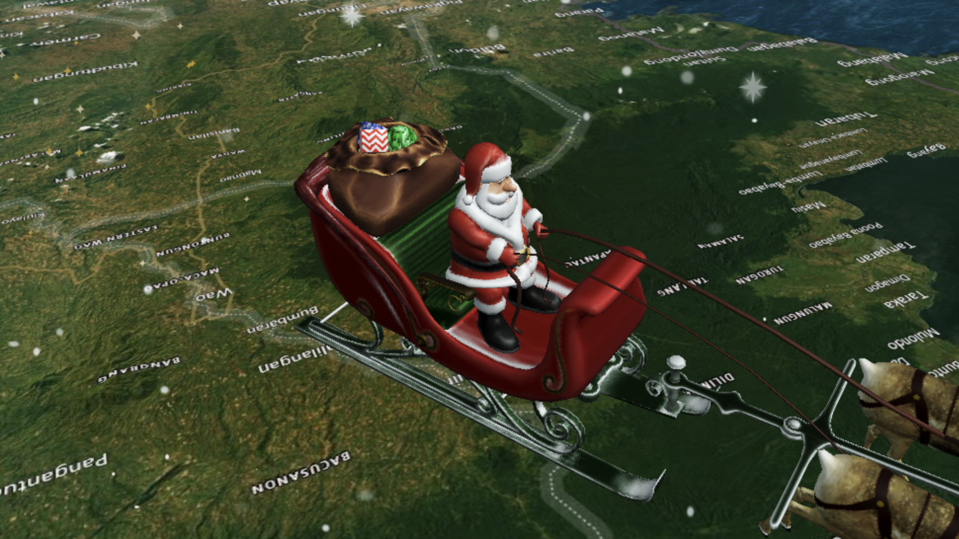 Le traqueur du Père Noël de Norad