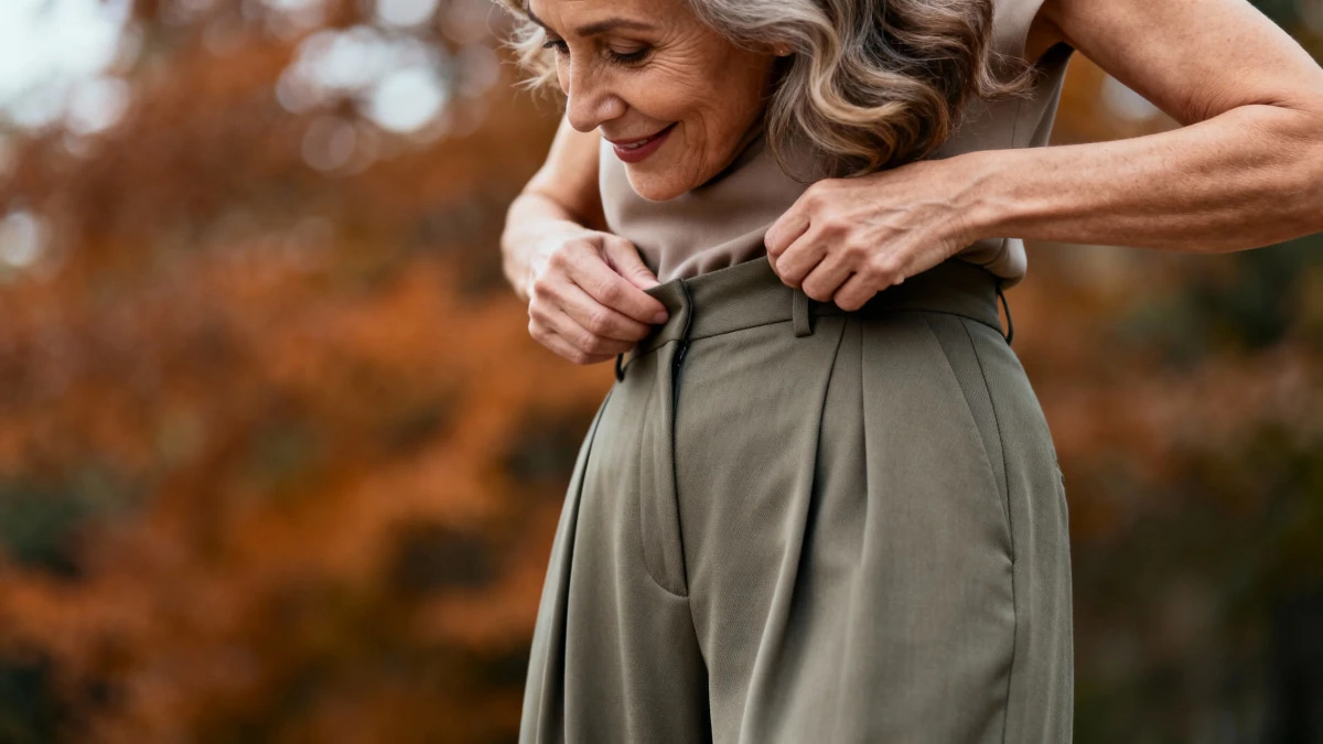 C’est confirmé : ce pantalon coupe droite est la pièce inratable de l’automne pour allonger la silhouette après 50 ans, sans mouler ni casser la banque image-33818