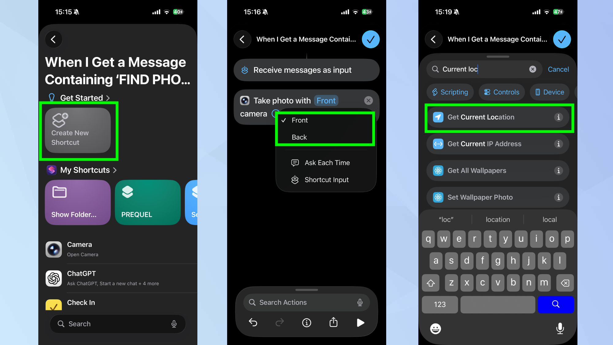 iPhone a perdu le raccourci du téléphone, étapes 3 mises en évidence