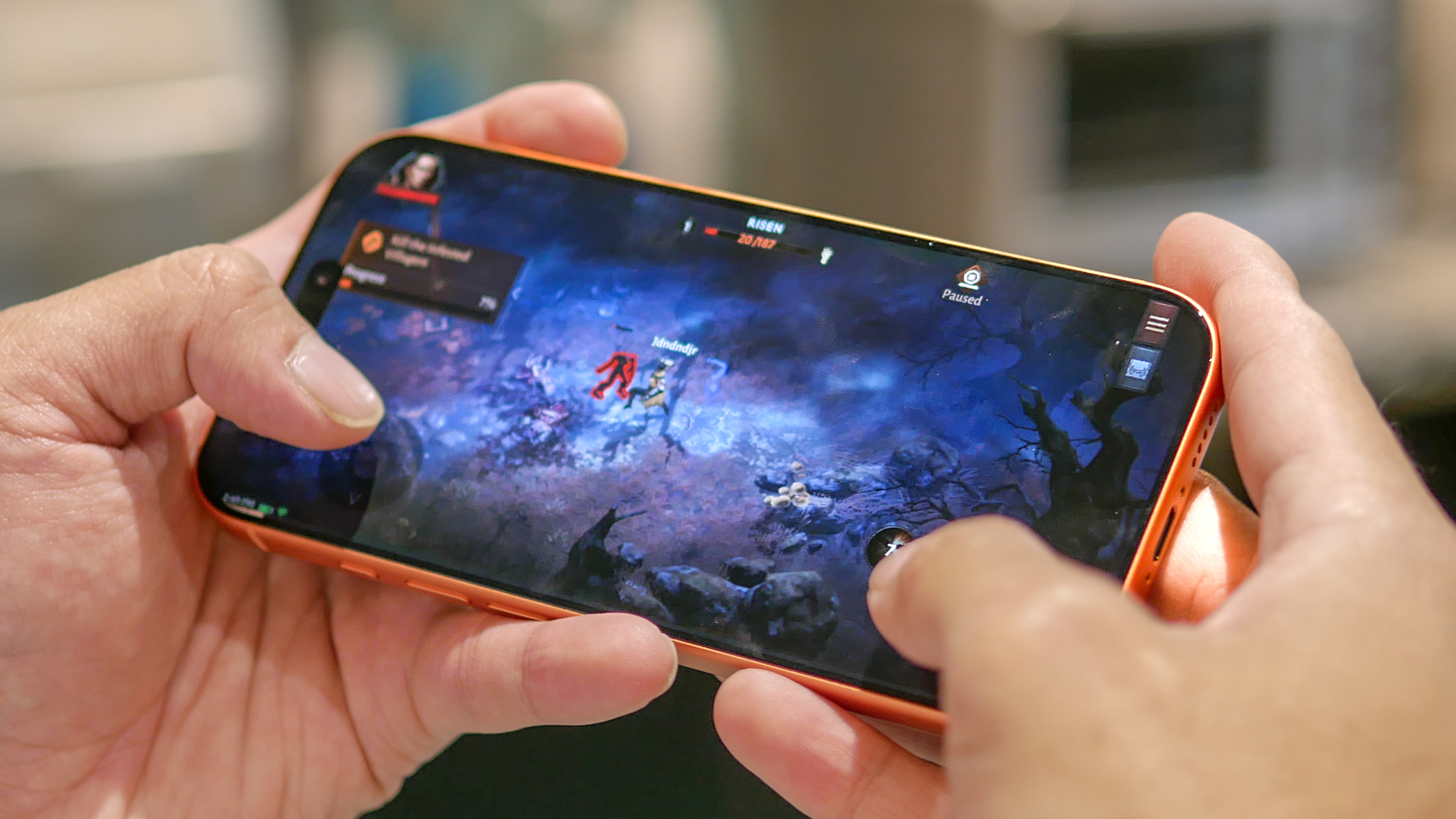 Test de l'iPhone 17 Pro.