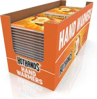 HotHands Chauffe-mains longue durée, sûr, naturel, sans odeur, activé par l'air, 40 paires HotHands Chauffe-mains longue durée, sûr, naturel, sans odeur, activé par l'air, 40 paires
