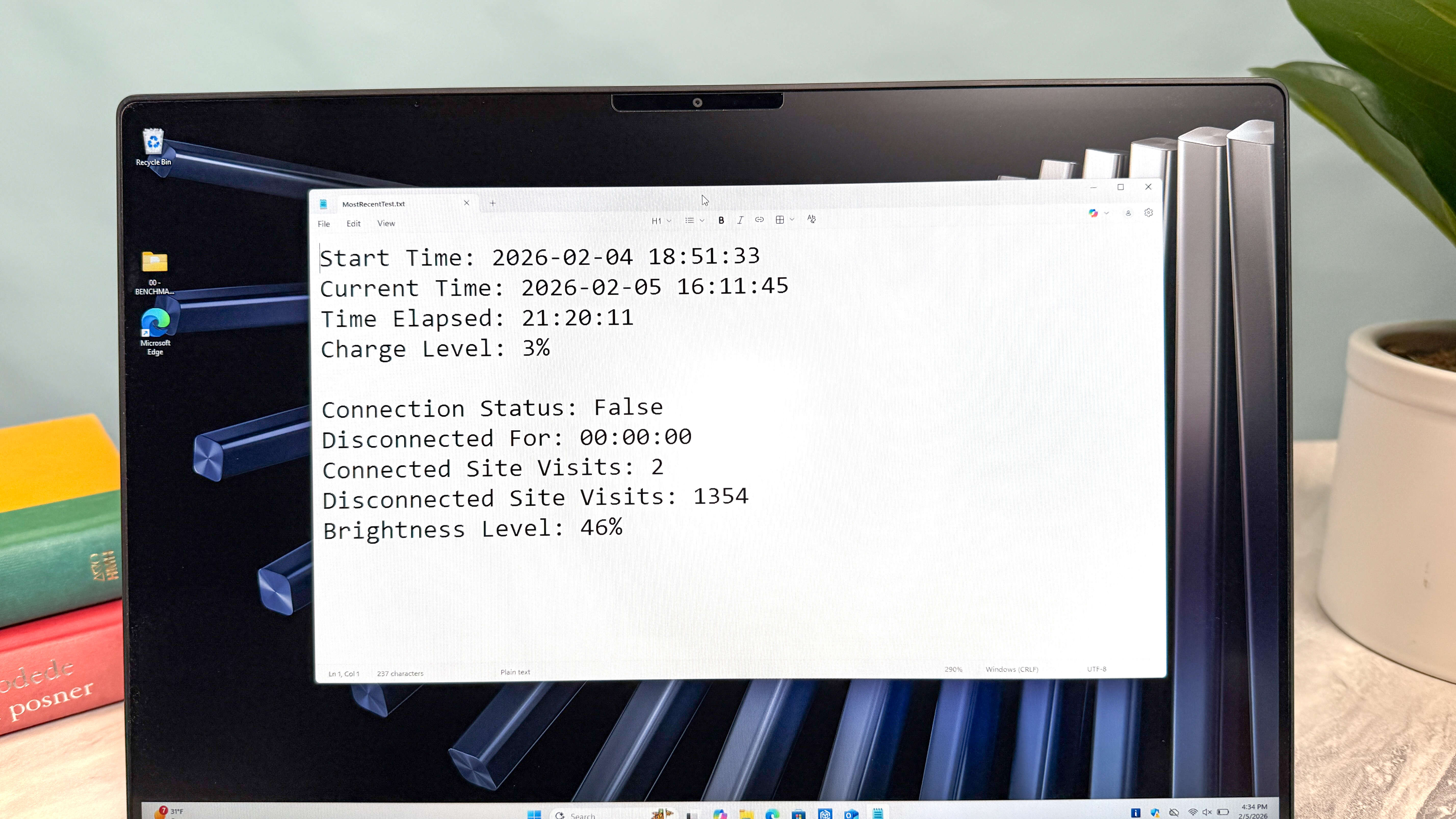 Résultats des tests de batterie Dell XPS 14 (2026).