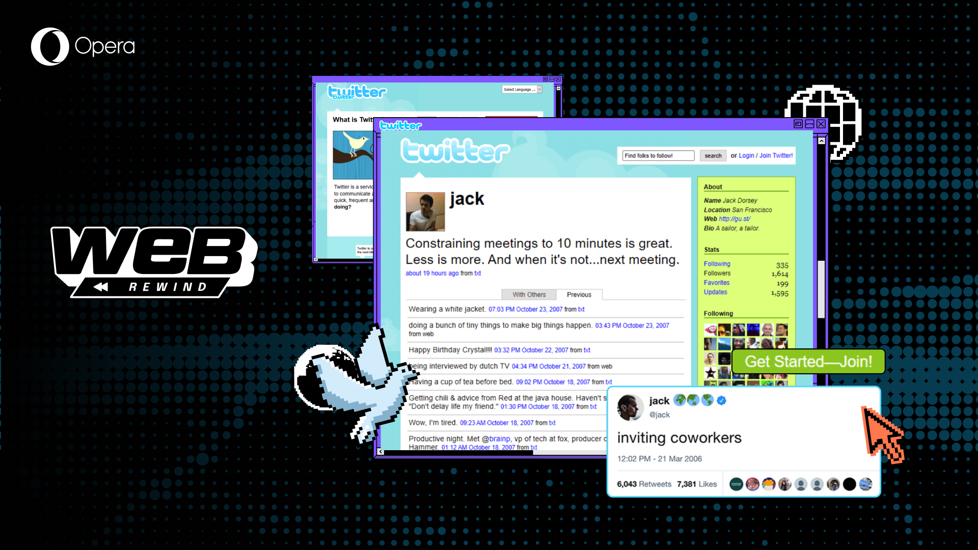 Opéra Web Rembobinage