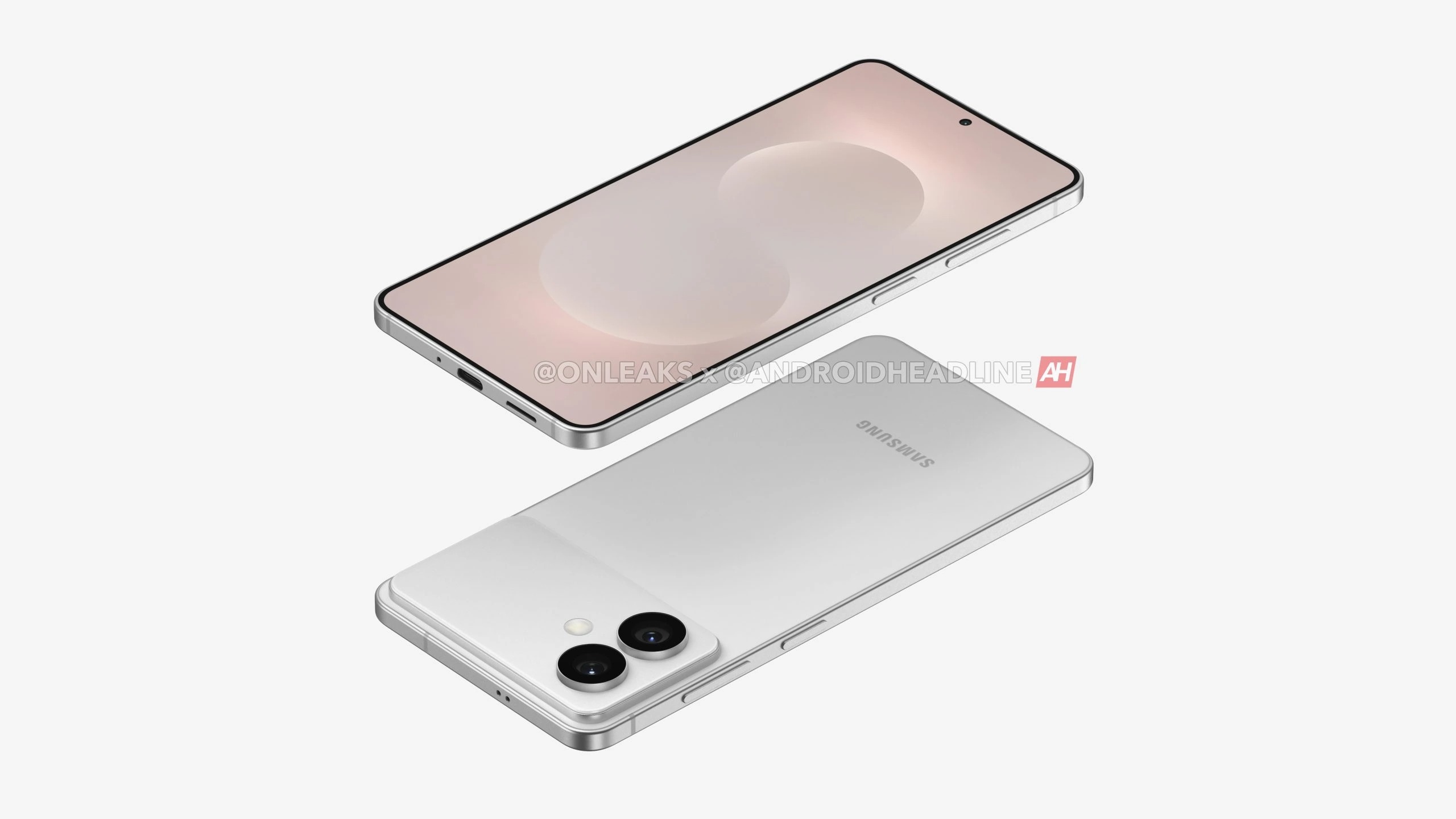 Fuite de rendus du Samsung Galaxy S26 Edge