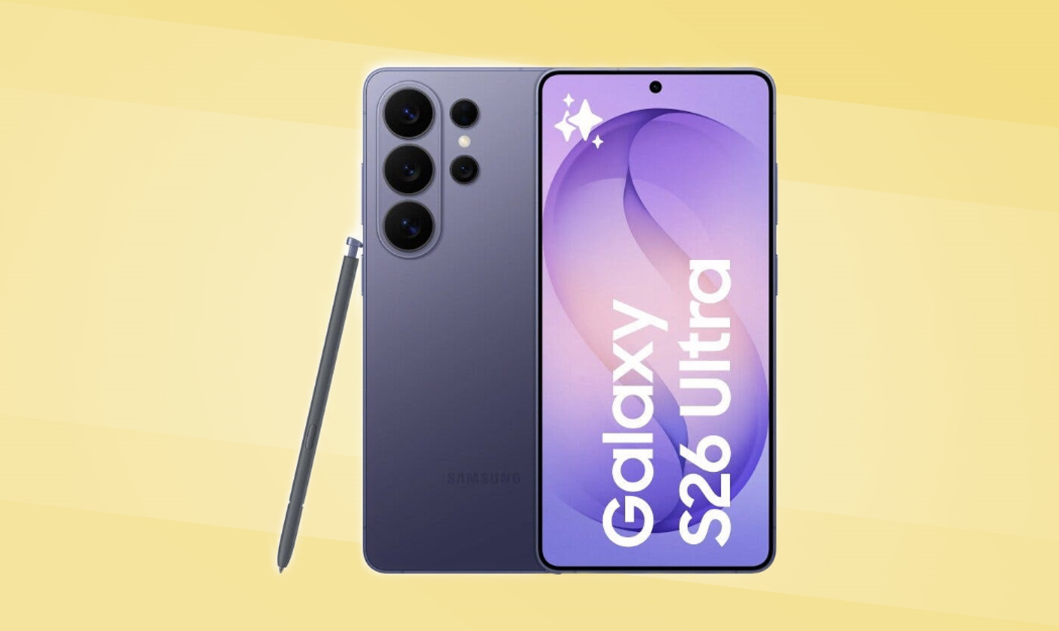 Fuite de rendu du Galaxy S26 Ultra.
