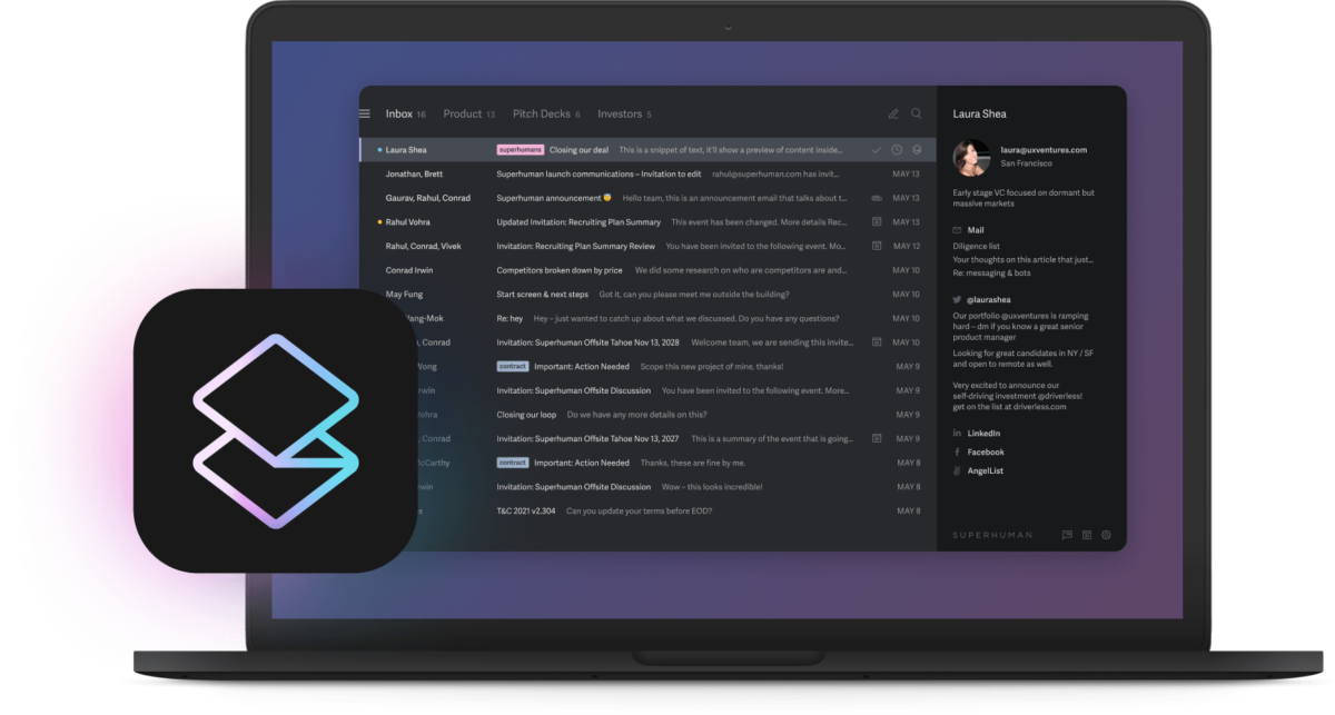 J'ai abandonné Gmail pour une application de messagerie qui répond à ma place et indique quand les messages sont lus. Voici comment l'essayer image-35218
