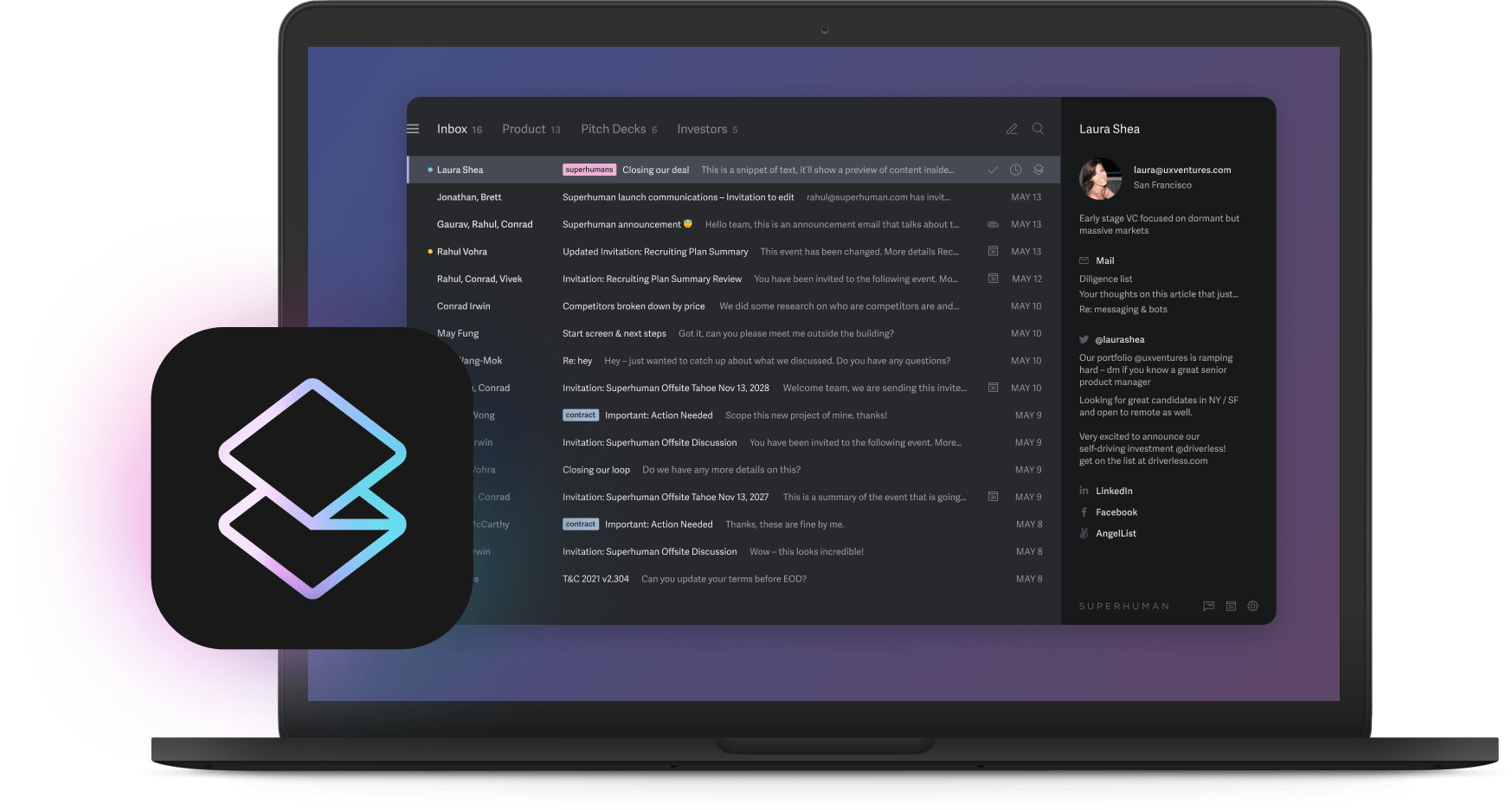 J'ai abandonné Gmail pour une application de messagerie qui répond à ma place et indique quand les messages sont lus. Voici comment l'essayer image-35218