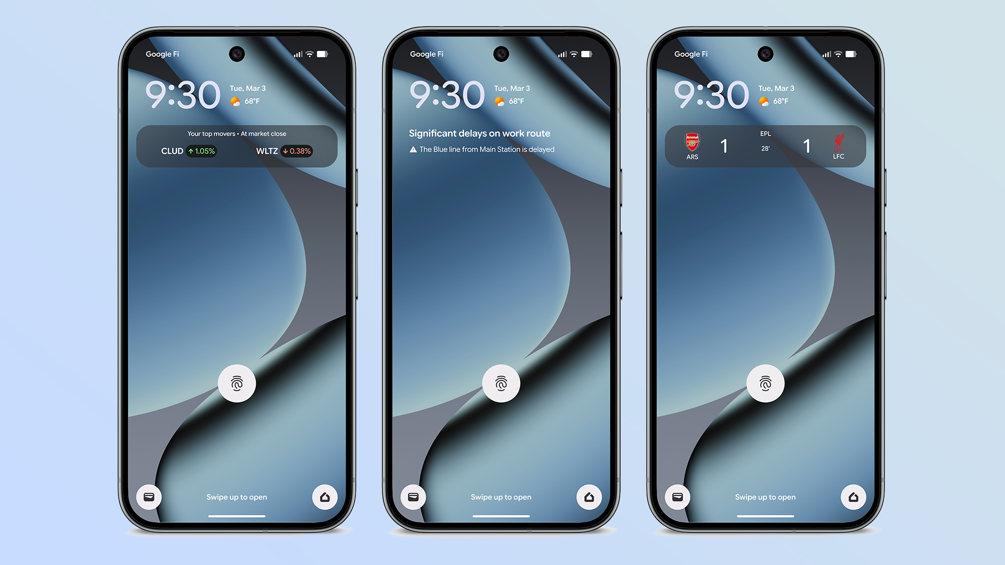 captures d'écran de la mise à jour de l'écosystème Android