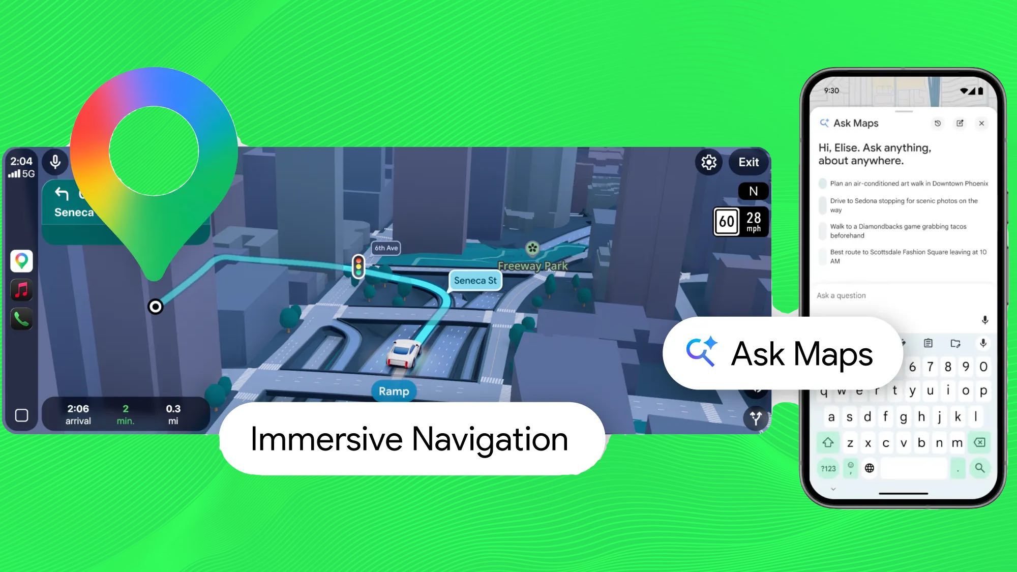 Google Maps vient de bénéficier de « la plus grande mise à niveau de navigation depuis plus d'une décennie » – découvrez Ask Maps et la navigation immersive image-35534