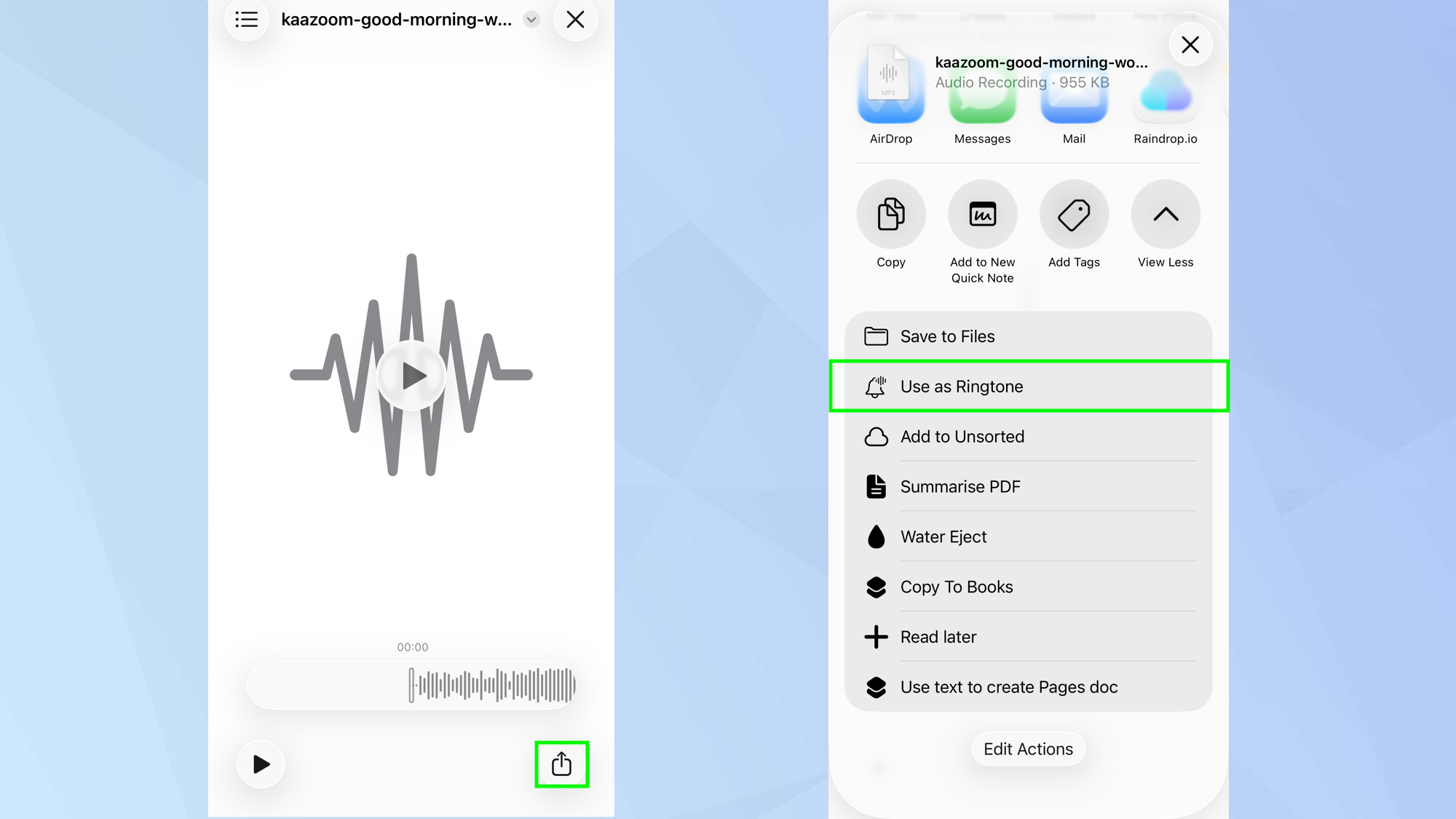 Il existe un moyen caché de créer une sonnerie personnalisée dans iOS