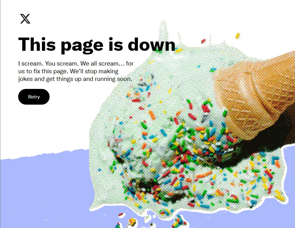 Panne de X.com le 23/03/26
