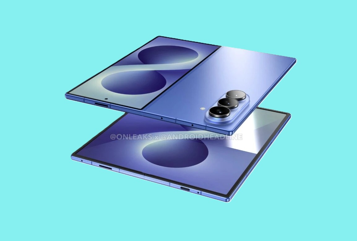 Fuite du rendu du Samsung Galaxy Z Fold 8