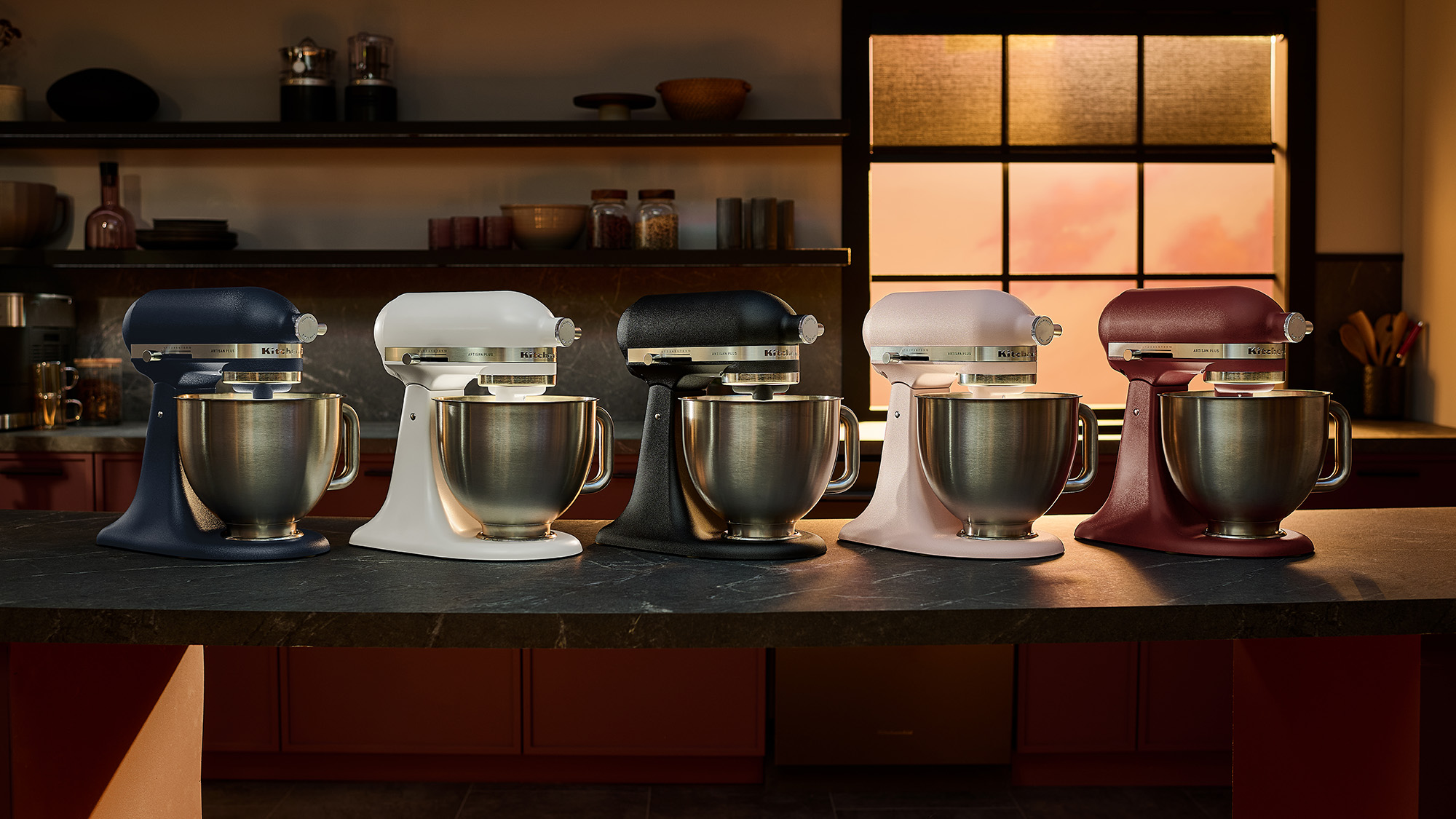 Batteur sur socle KitchenAid Artisan Plus