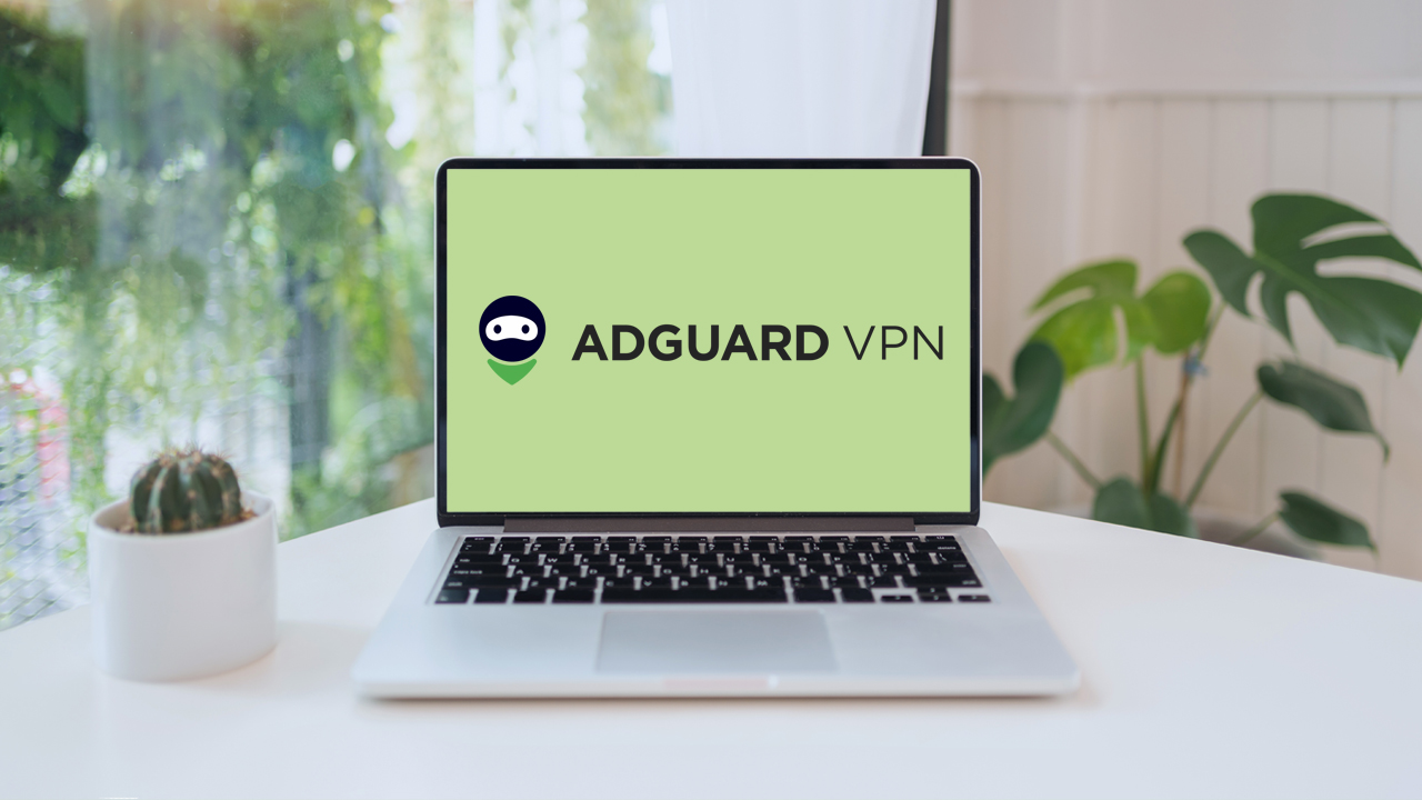 AdGuard VPN sur un écran de PC