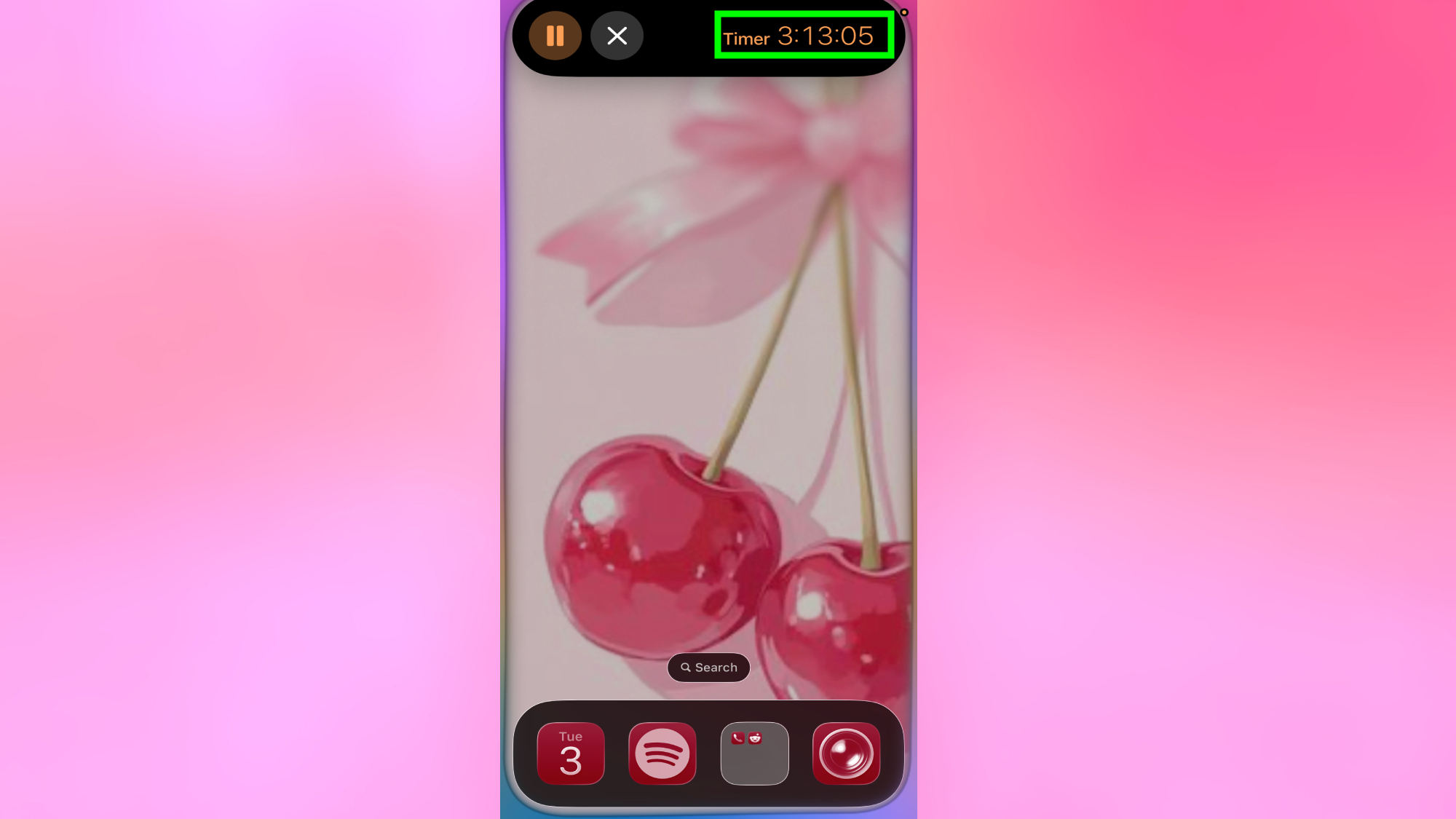 Régler une minuterie via Siri sur iPhone