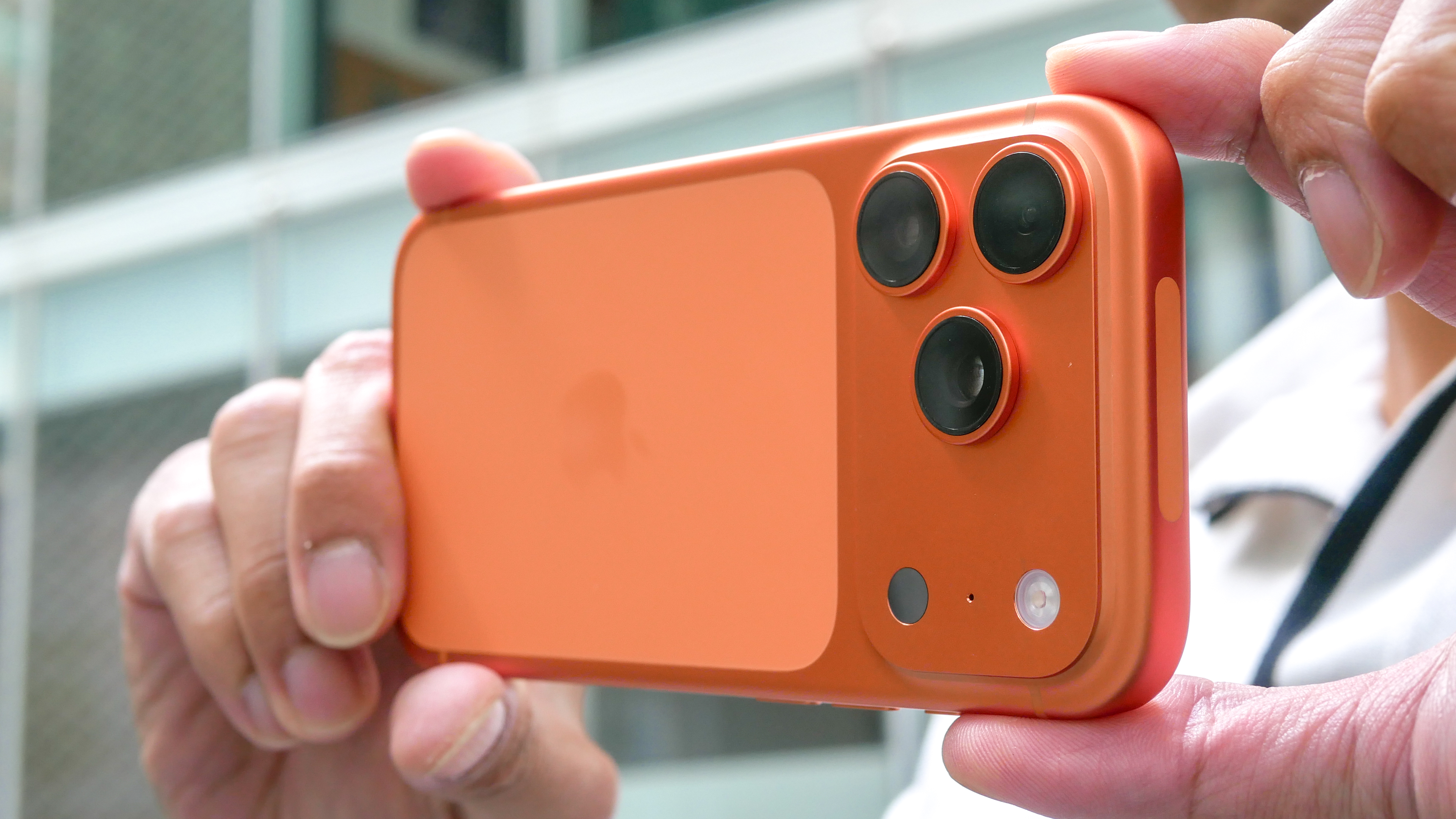 Test de l'iPhone 17 Pro.